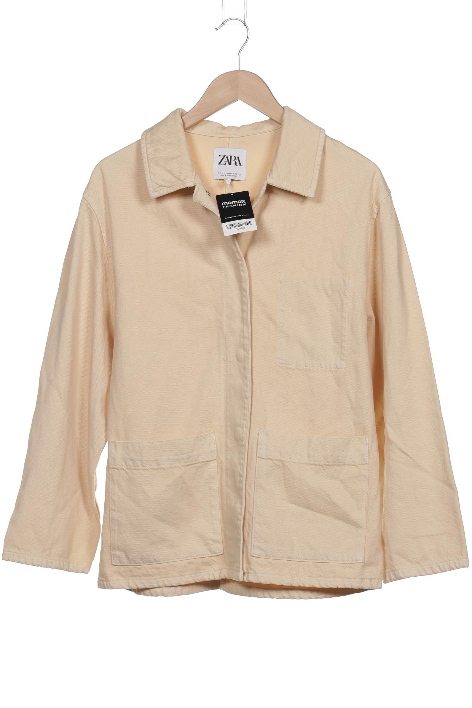 

Zara Damen Jacke, beige, Gr. 38