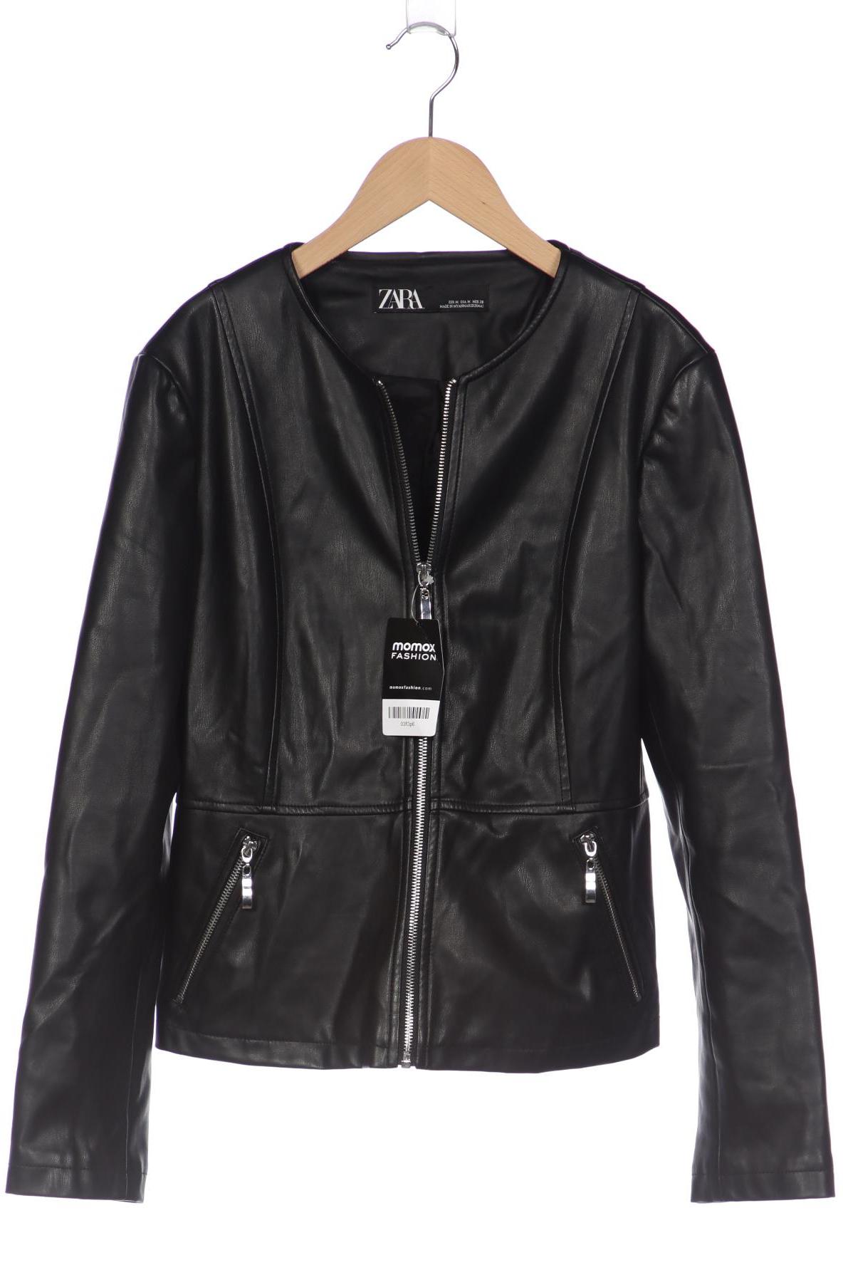 

ZARA Damen Jacke, schwarz
