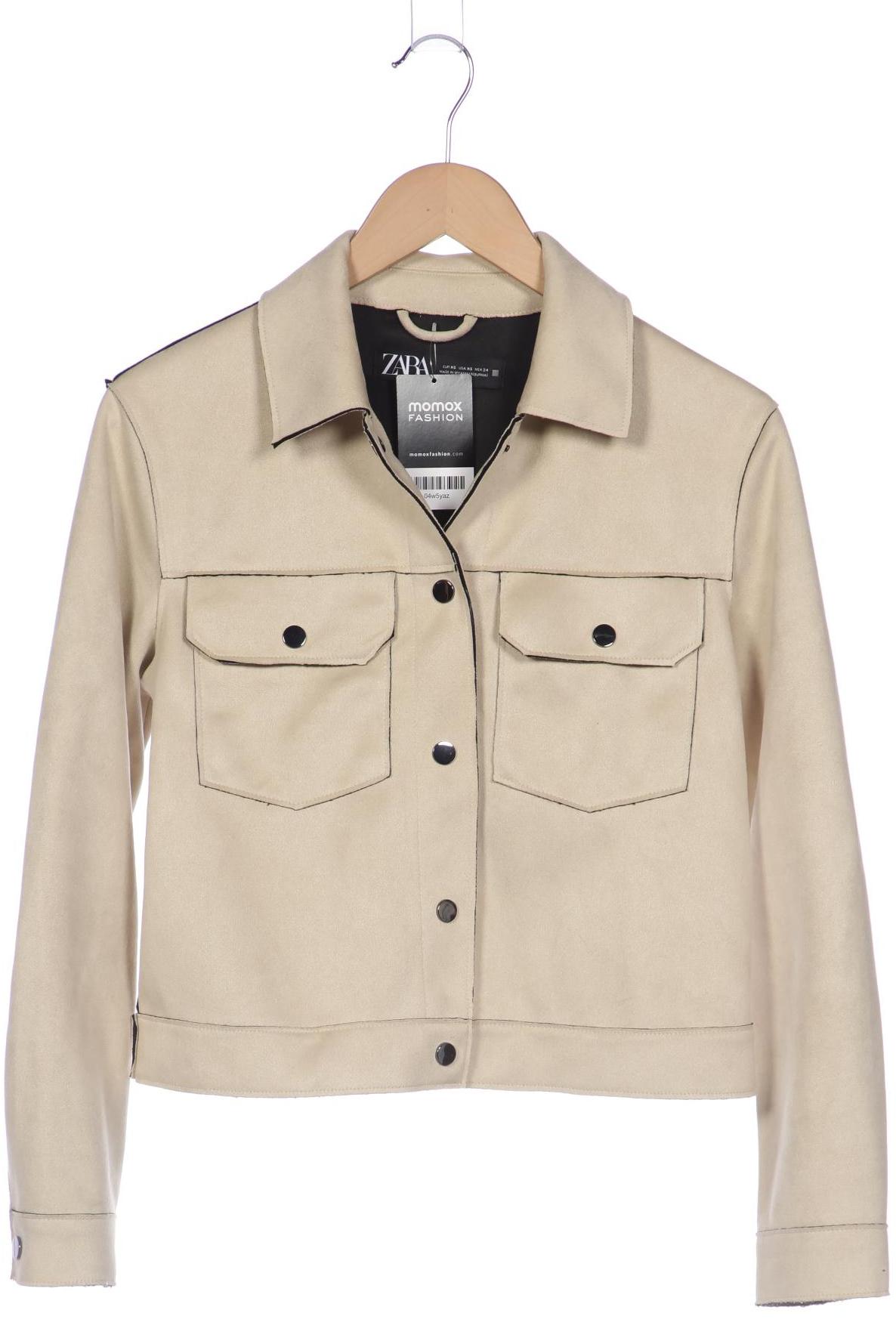 

Zara Damen Jacke, cremeweiß, Gr. 34