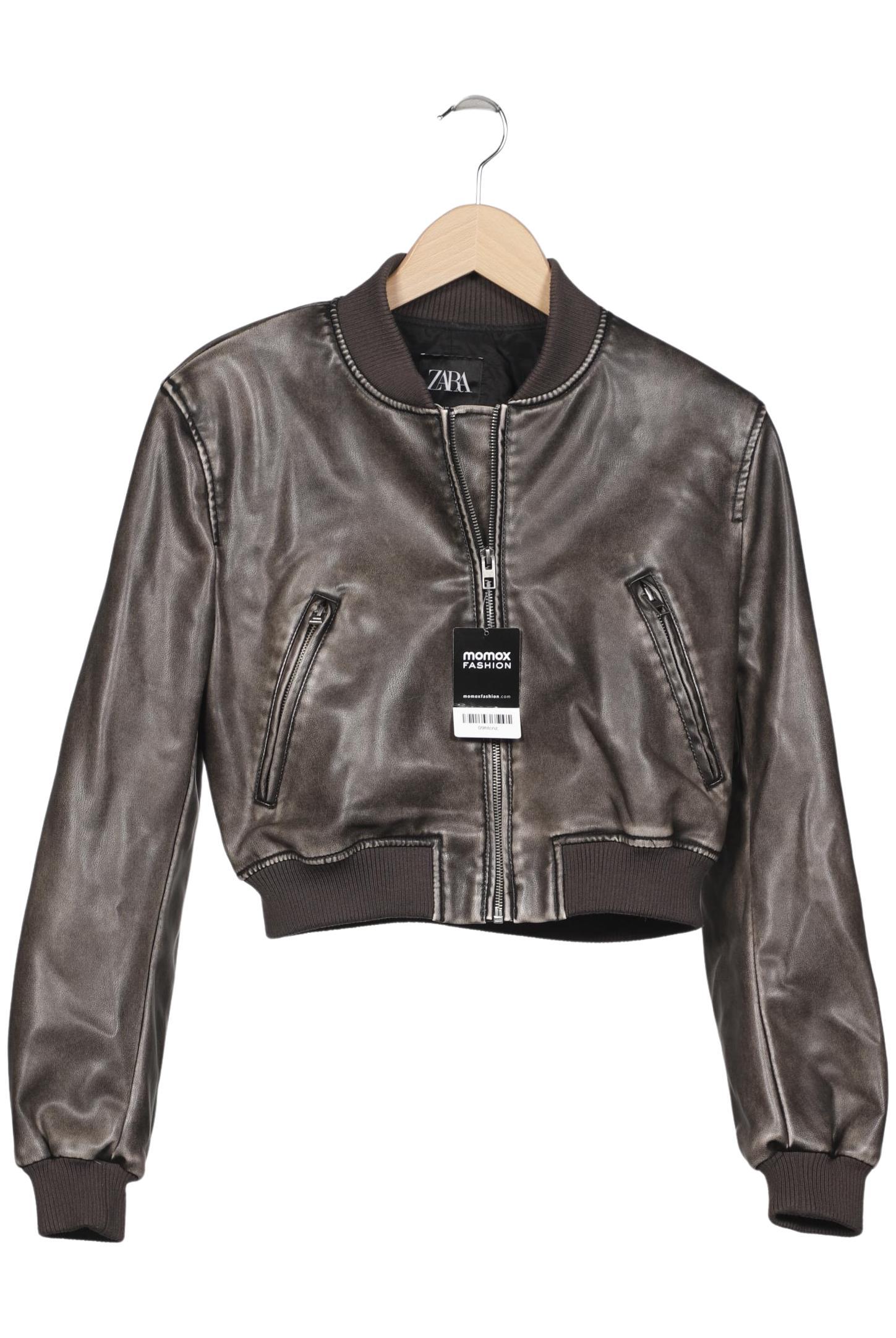 

Zara Damen Jacke, braun, Gr. 34