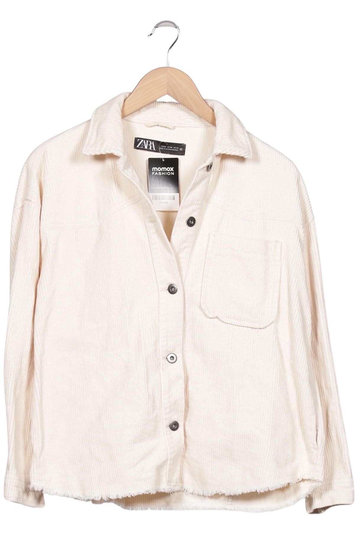 

Zara Damen Jacke, beige, Gr. 34