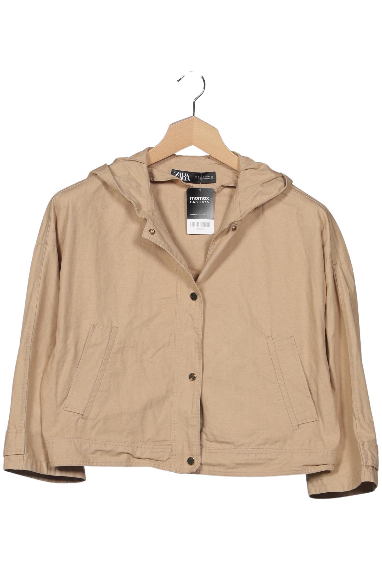 

Zara Damen Jacke, beige, Gr. 36