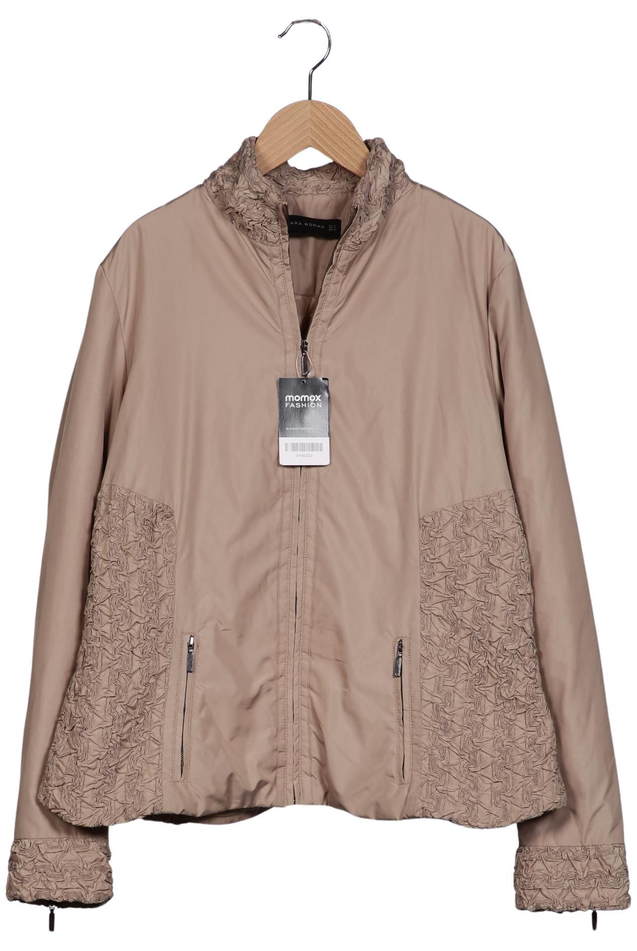 

Zara Damen Jacke, beige, Gr. 44