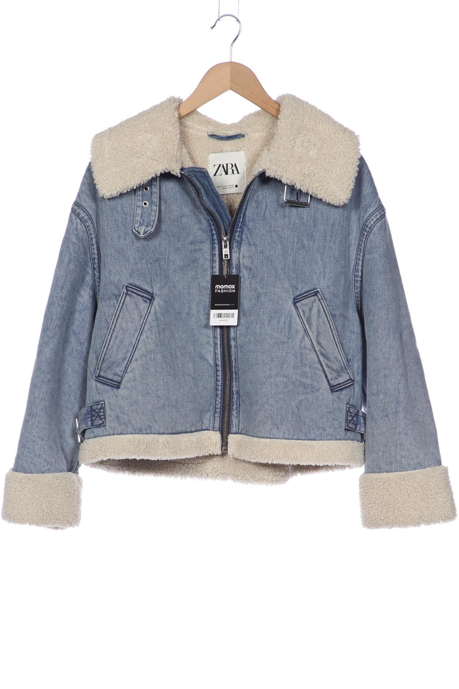 

Zara Damen Jacke, blau, Gr. 36