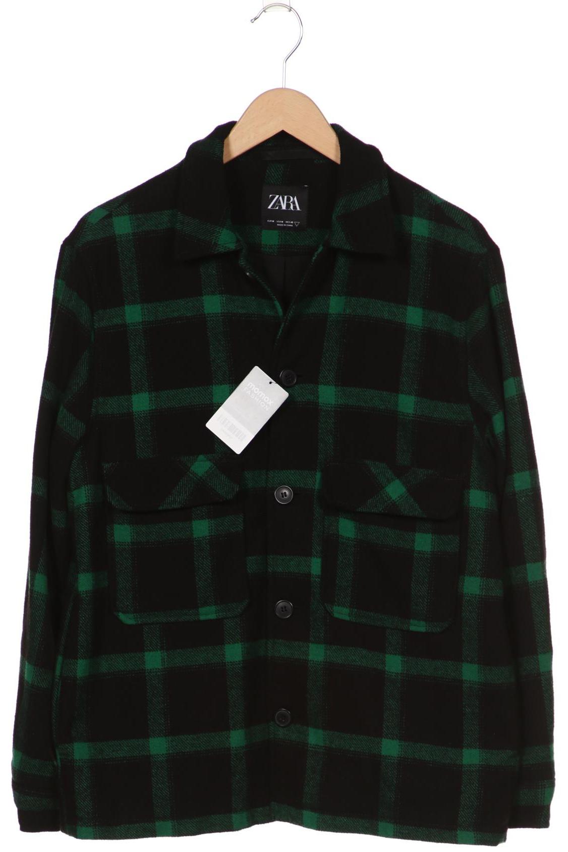 

ZARA Damen Jacke, grün