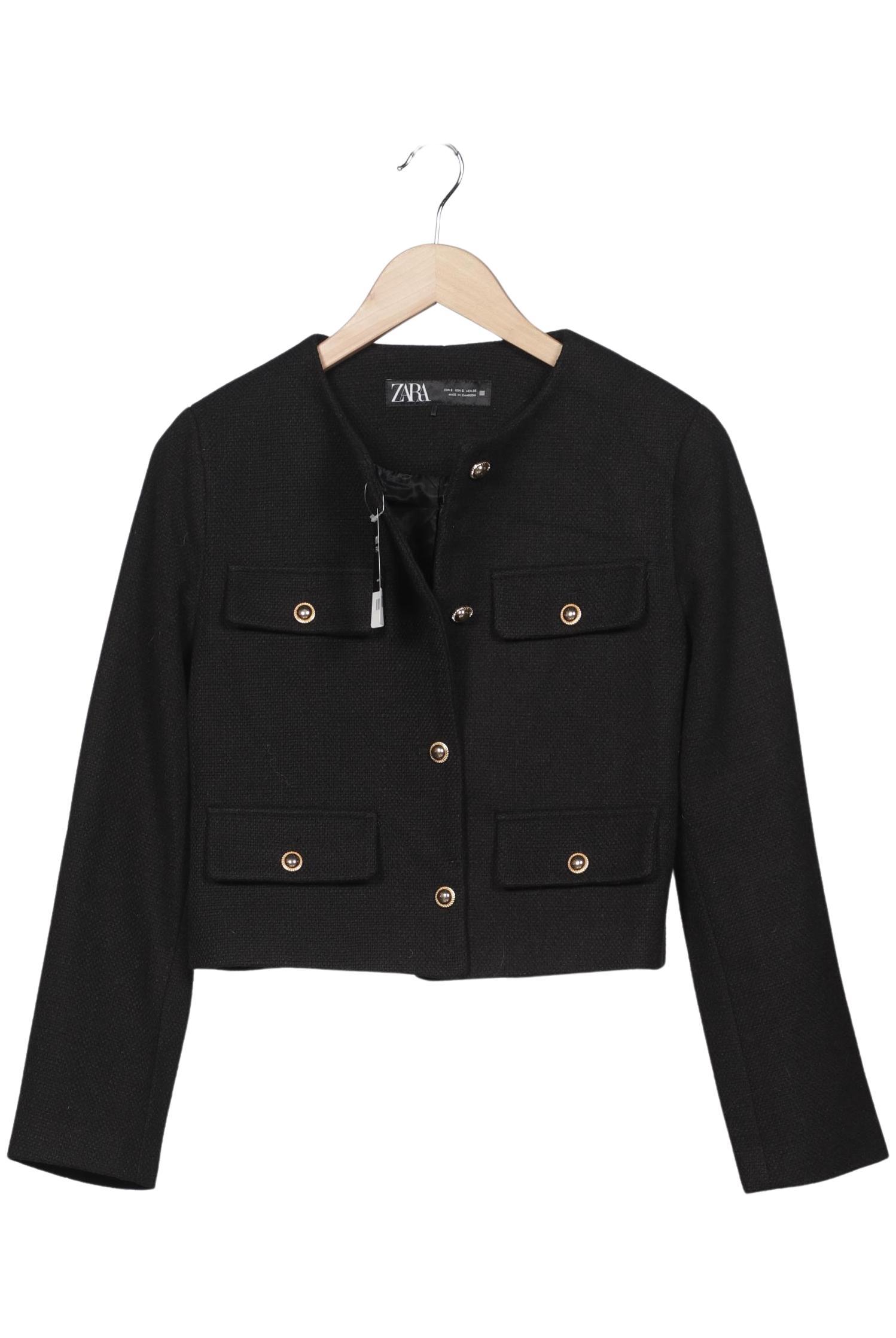 

Zara Damen Jacke, schwarz, Gr. 36