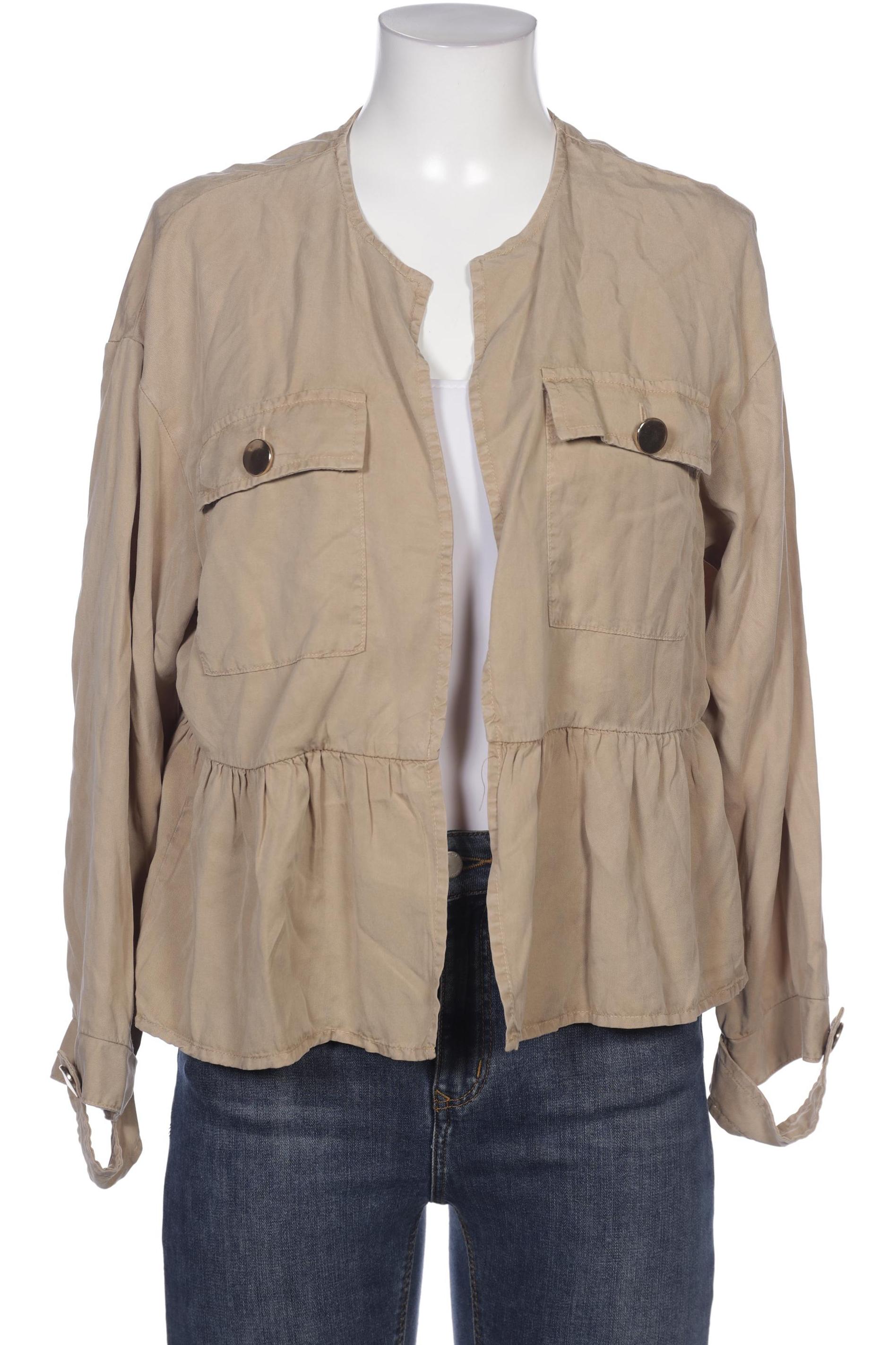 

ZARA Damen Jacke, beige
