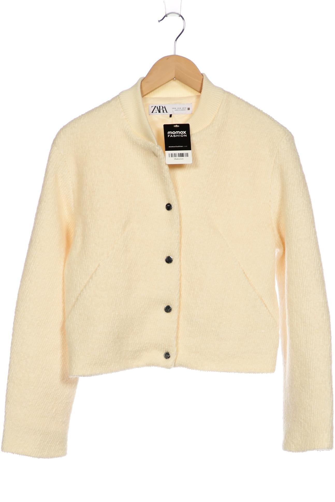 

Zara Damen Jacke, cremeweiß, Gr. 34