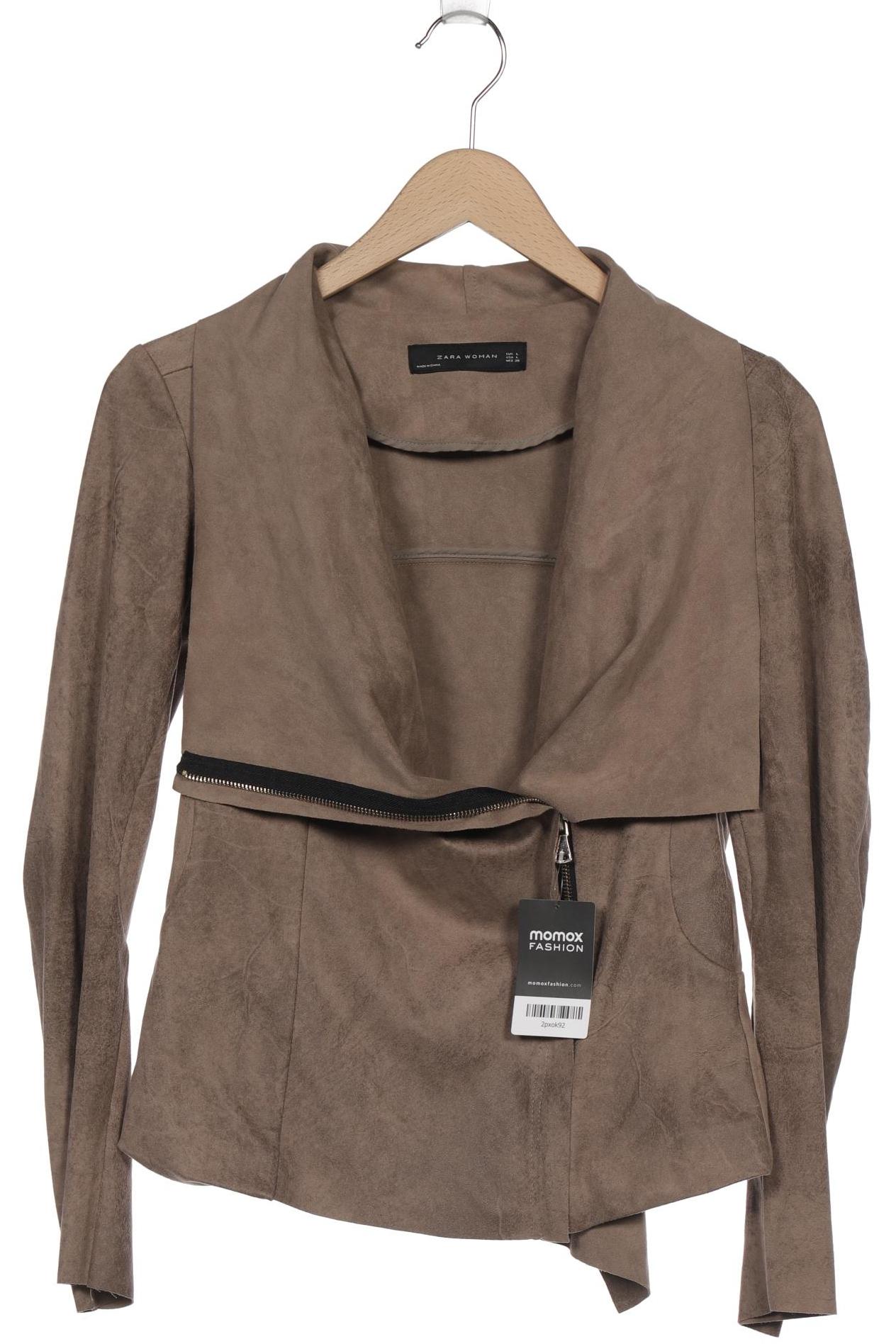 

Zara Damen Jacke, braun, Gr. 42