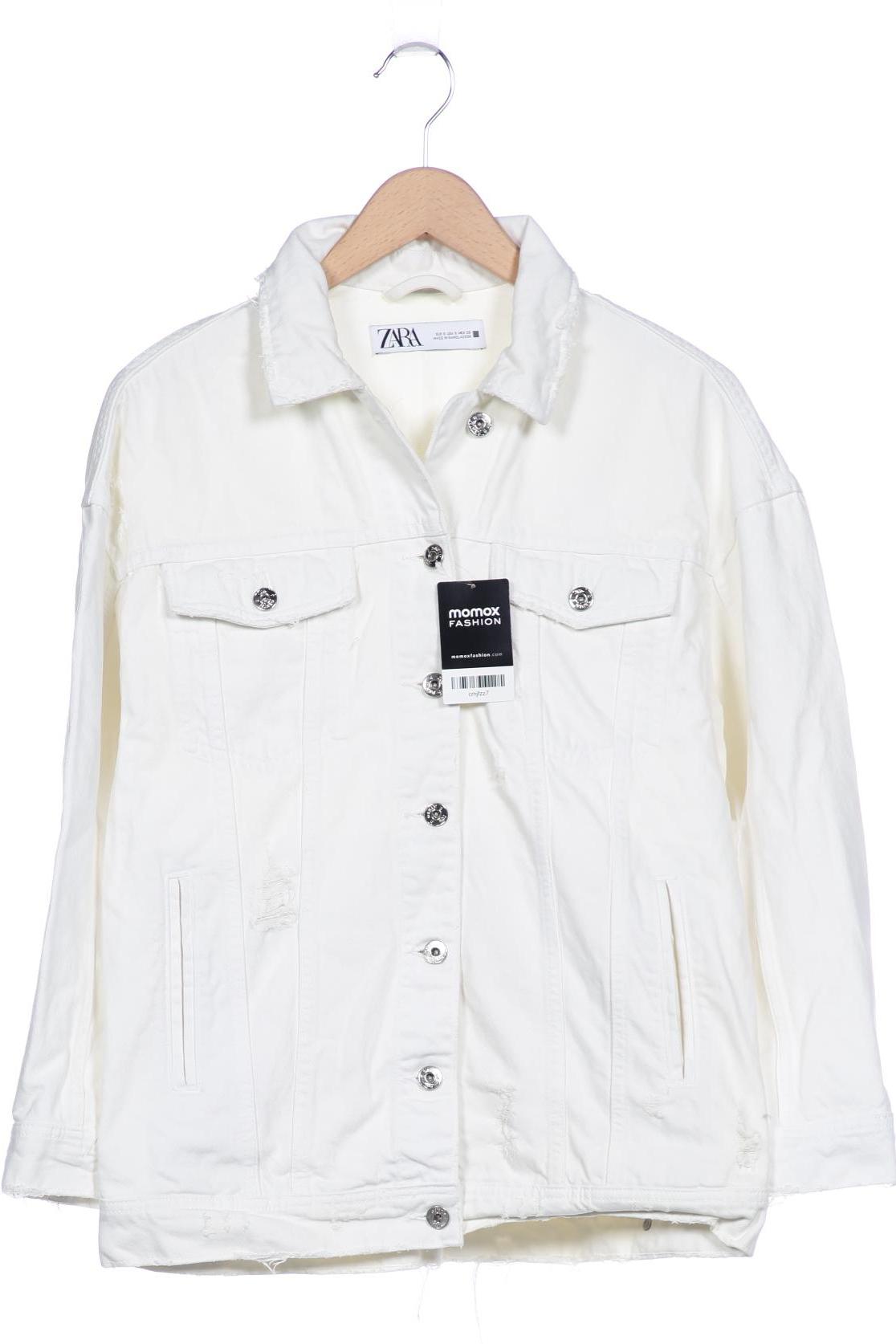 

ZARA Damen Jacke, weiß
