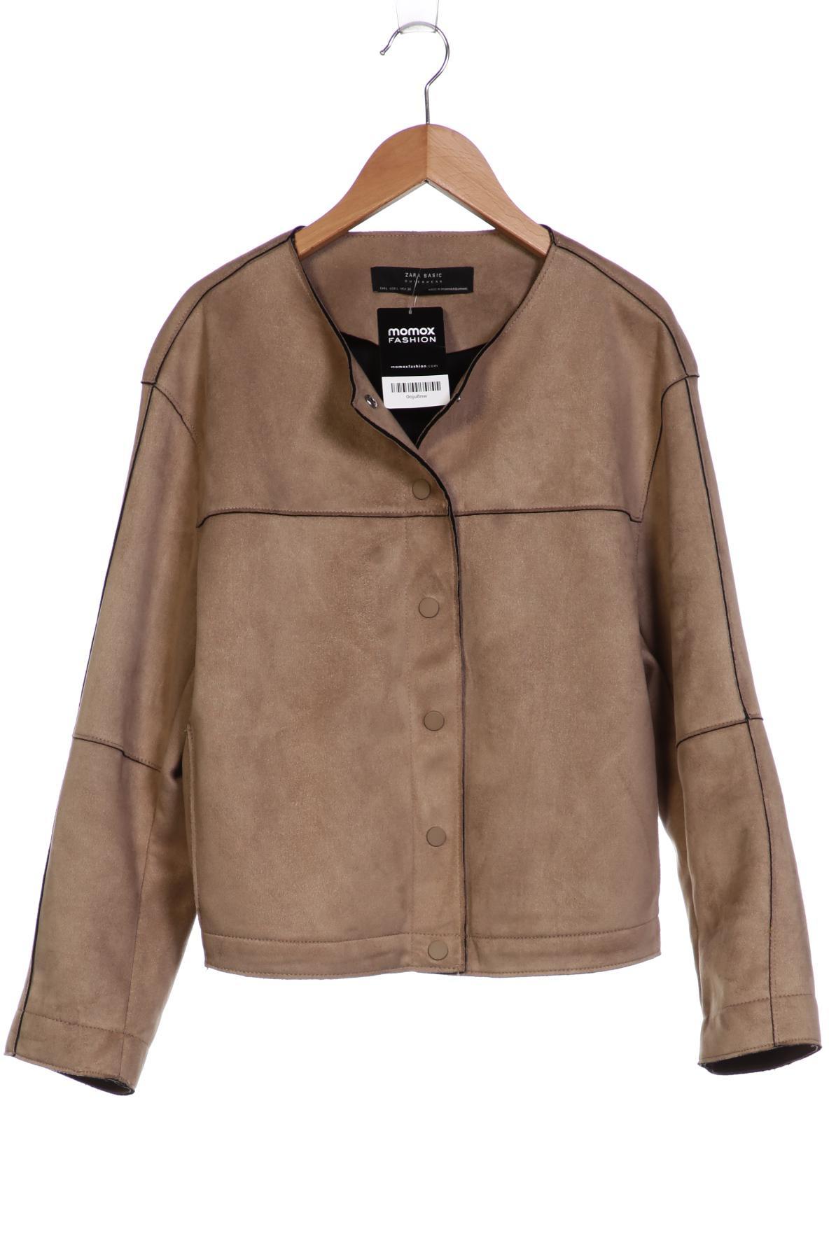 

Zara Damen Jacke, beige, Gr. 42