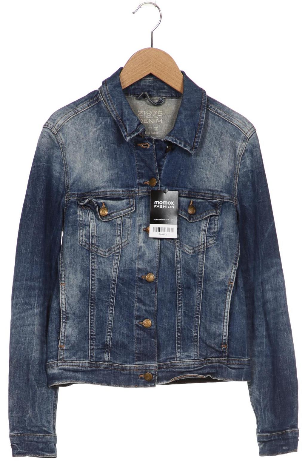 

ZARA Damen Jacke, blau