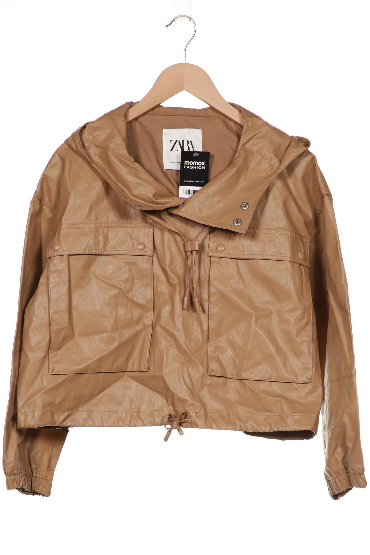 

ZARA Damen Jacke, beige