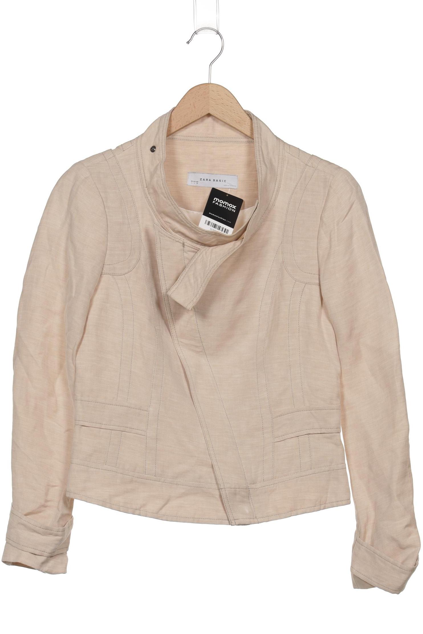 

Zara Damen Jacke, beige, Gr. 42