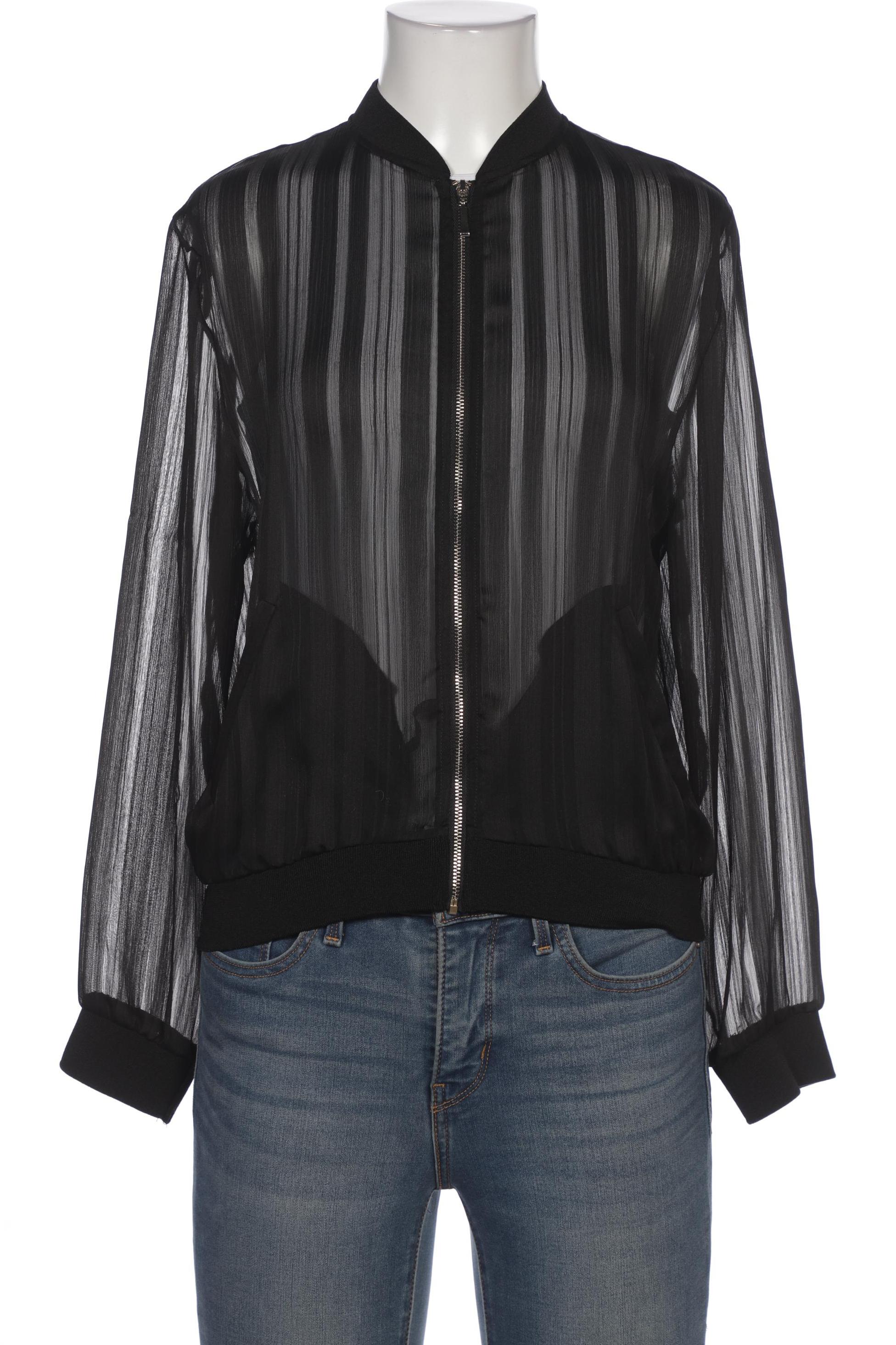 

ZARA Damen Jacke, schwarz