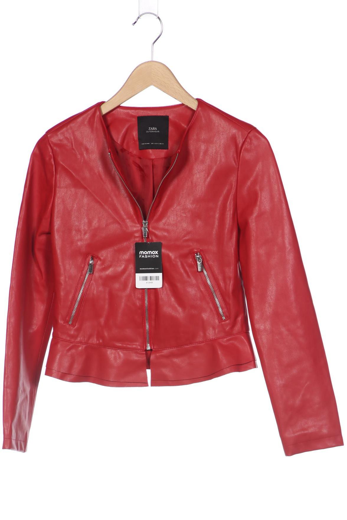 

Zara Damen Jacke, bordeaux, Gr. 36