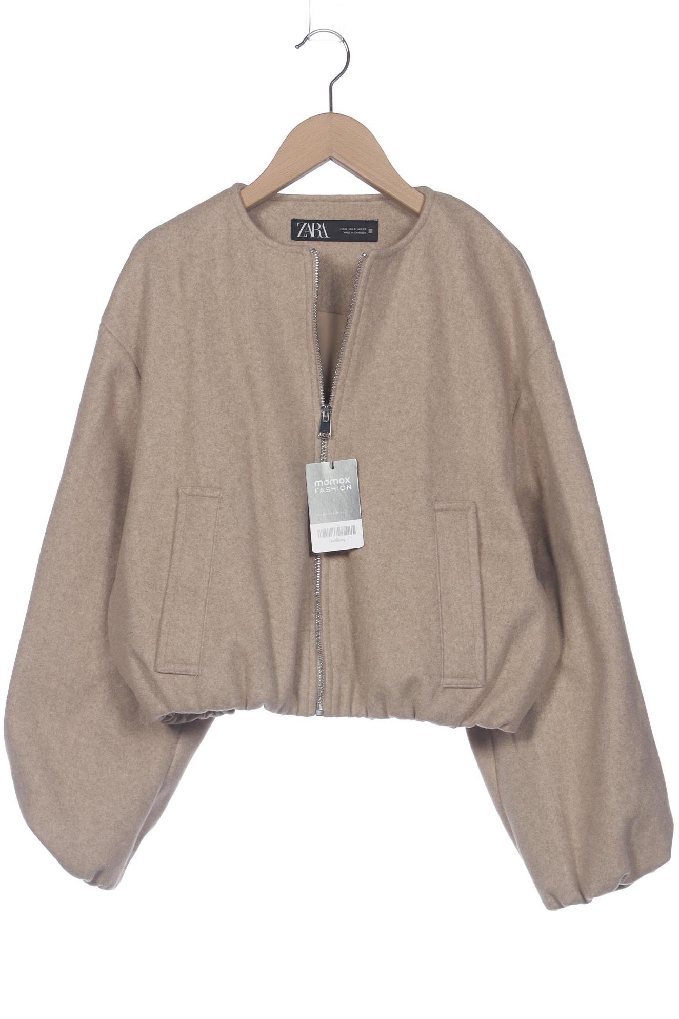 

Zara Damen Jacke, braun, Gr. 36