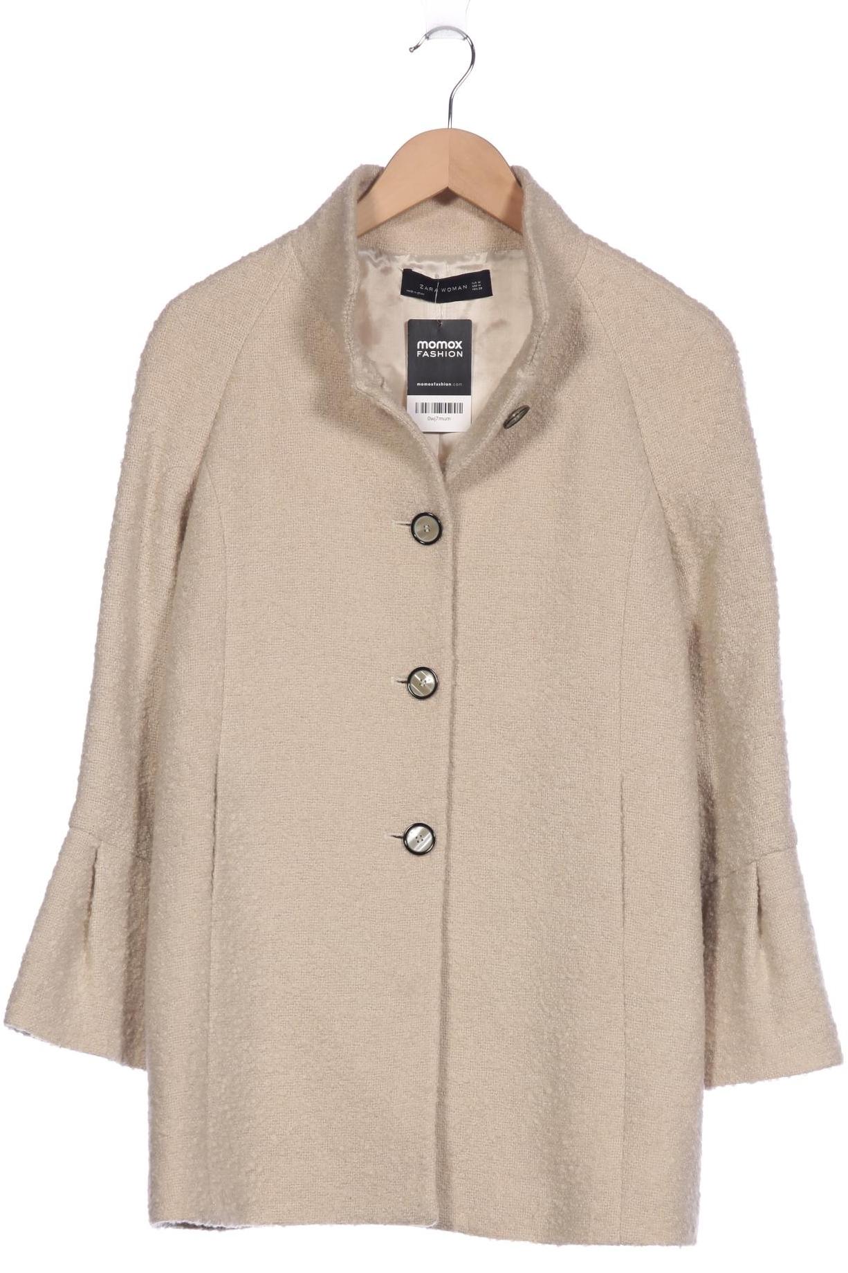 

Zara Damen Jacke, beige, Gr. 38