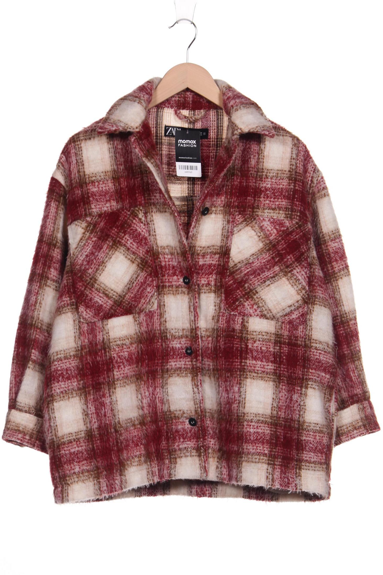 

ZARA Damen Jacke, bordeaux