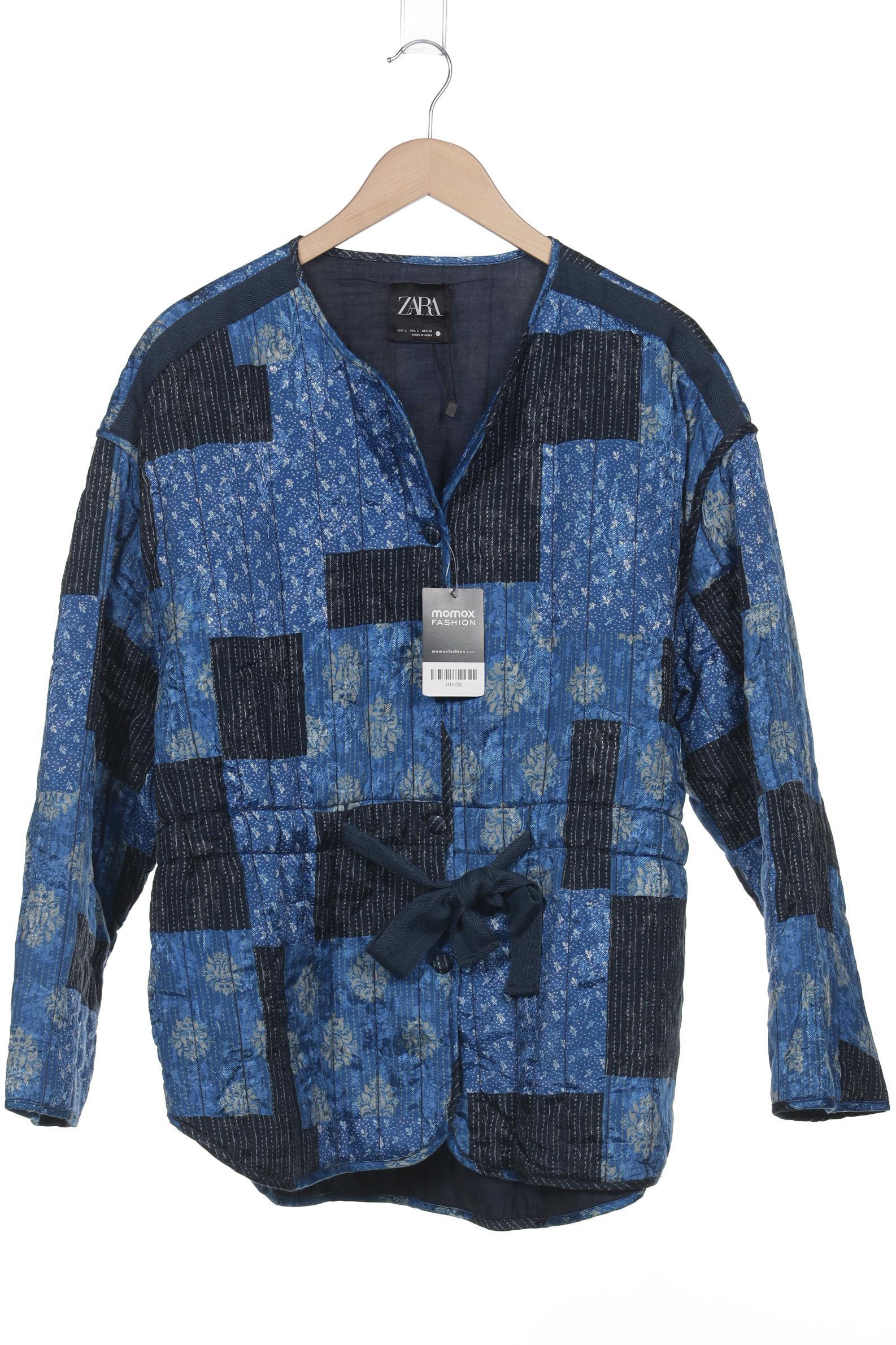 

Zara Damen Jacke, blau, Gr. 42