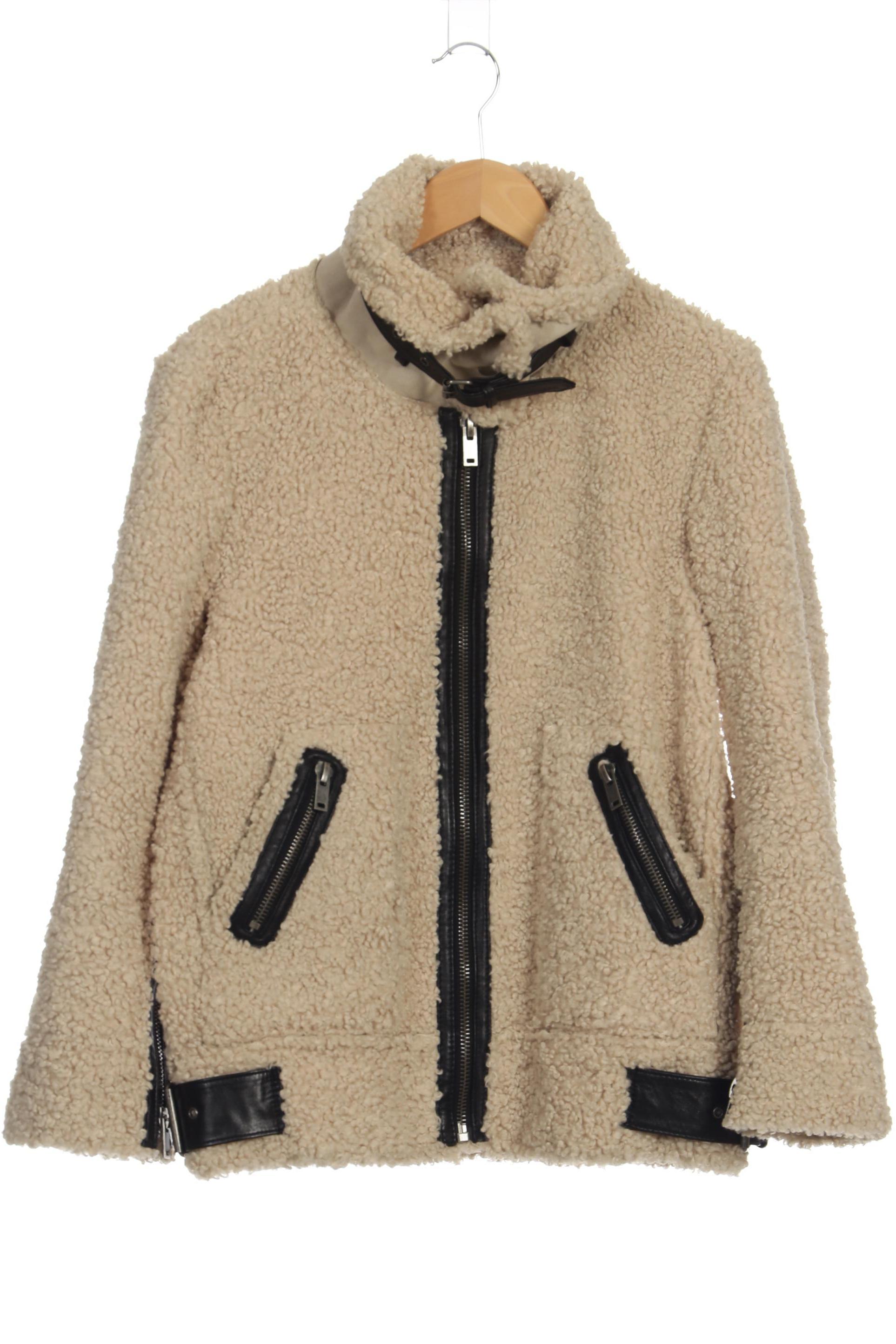 

Zara Damen Jacke, beige, Gr. 38
