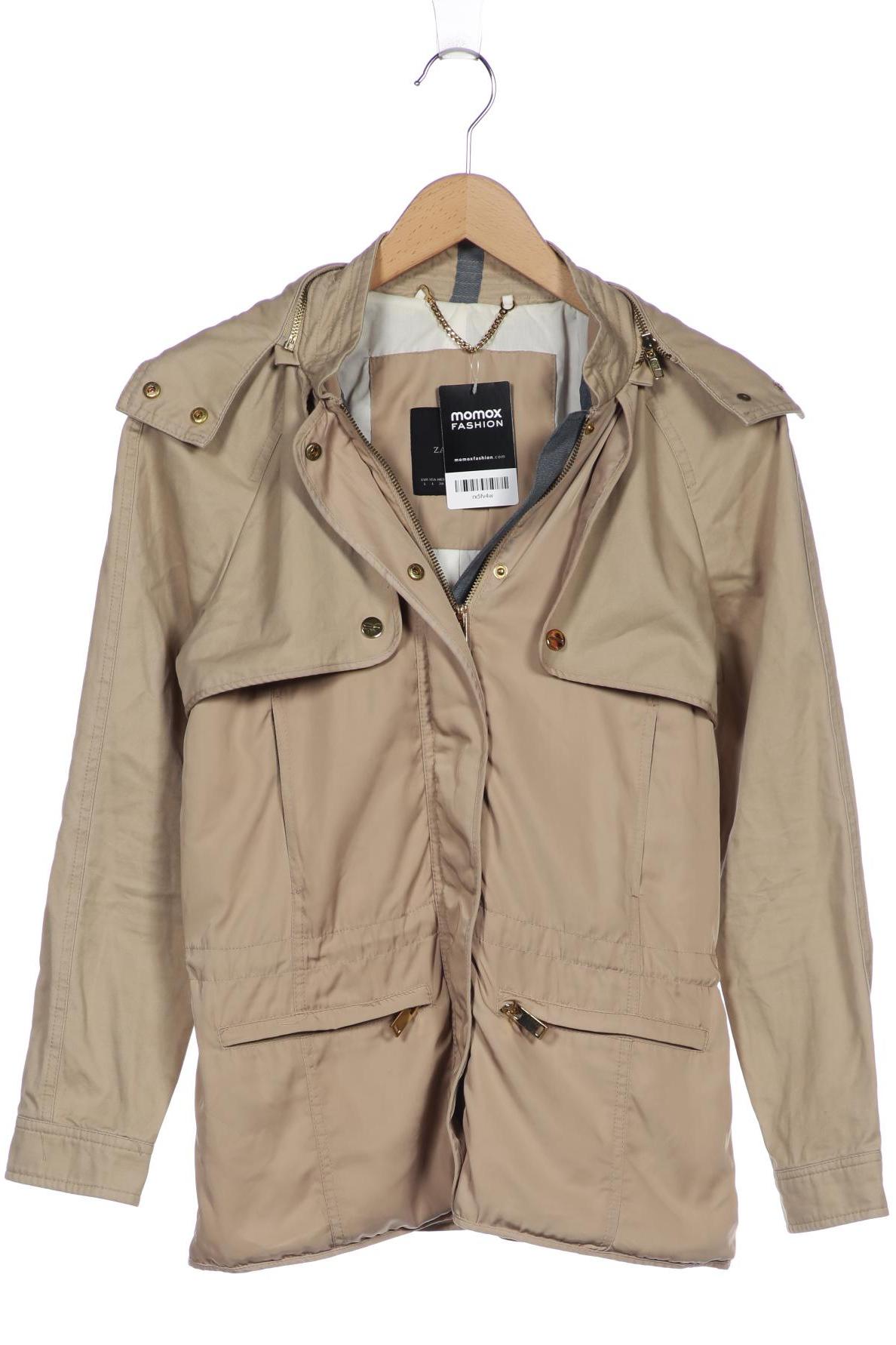 

ZARA Damen Jacke, beige