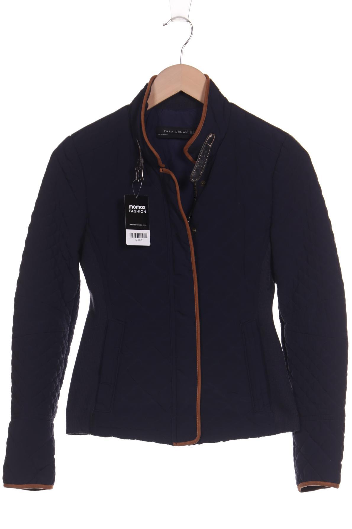 

Zara Damen Jacke, marineblau, Gr. 36