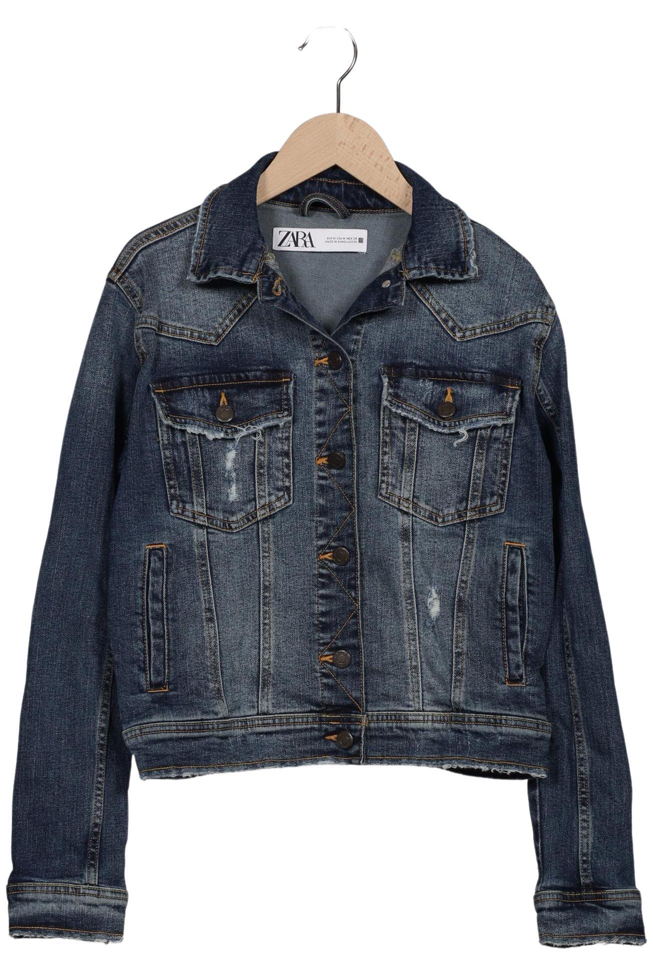 

Zara Damen Jacke, blau, Gr. 38