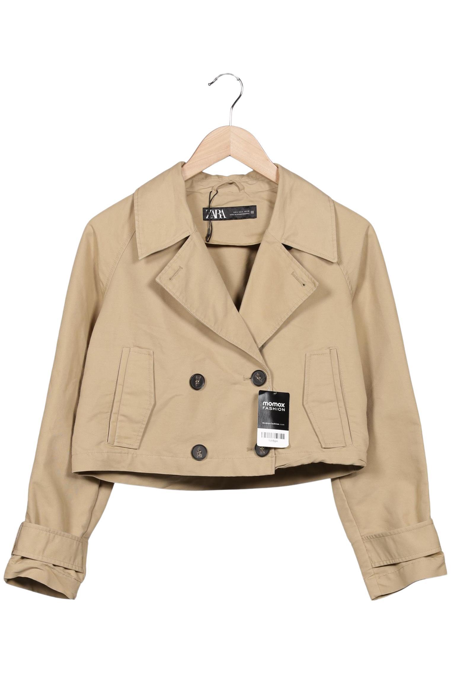 

Zara Damen Jacke, beige, Gr. 36
