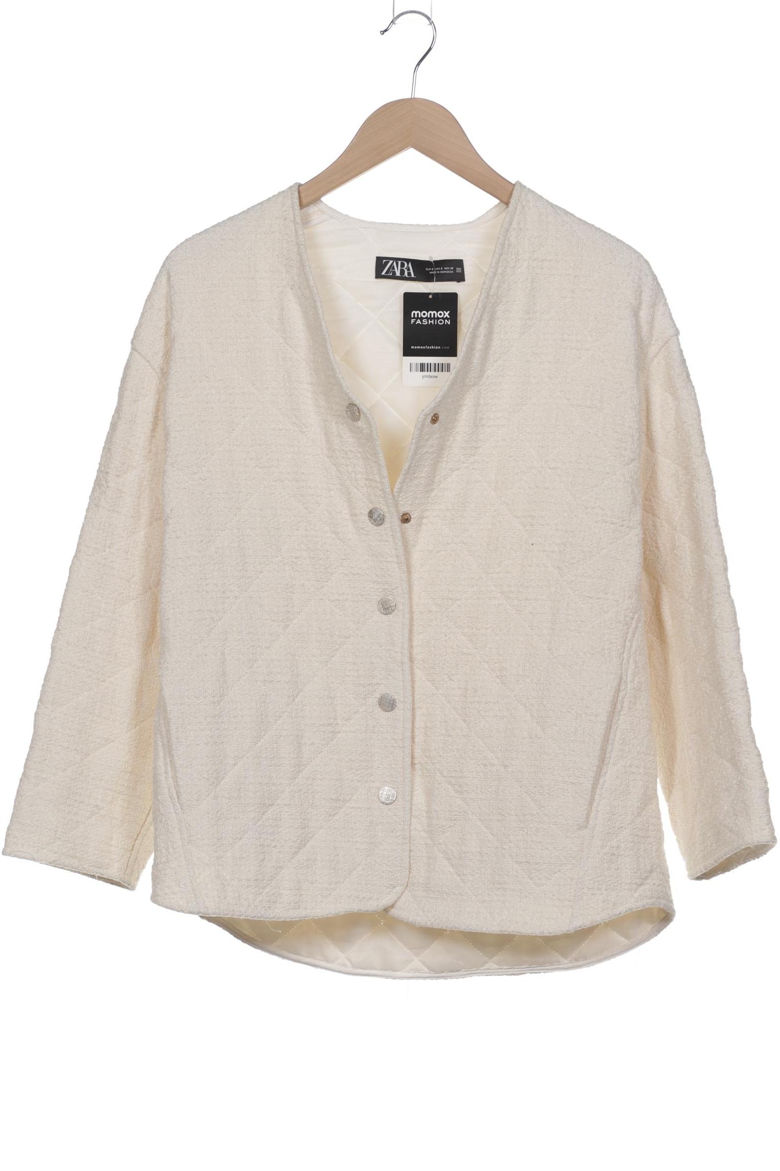 

Zara Damen Jacke, cremeweiß, Gr. 36