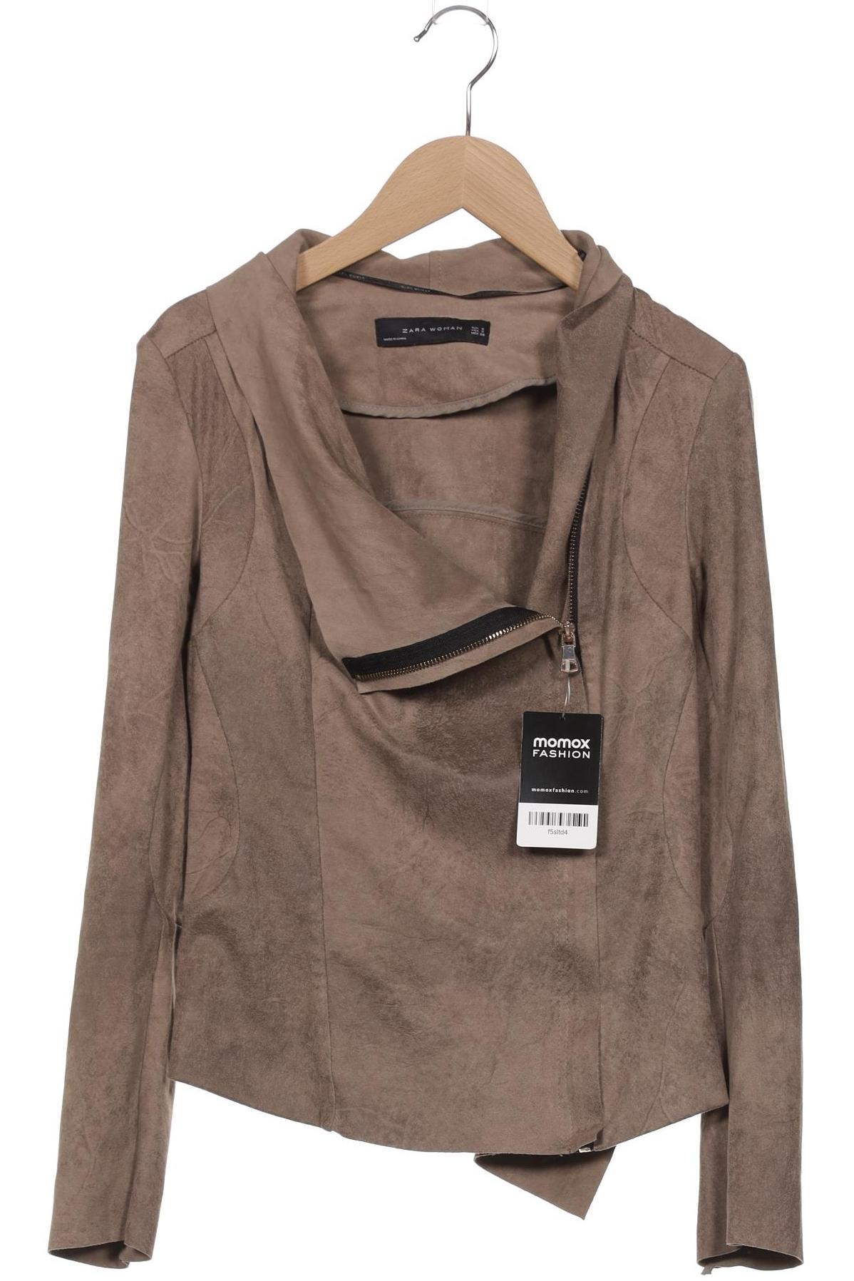 

Zara Damen Jacke, braun, Gr. 36
