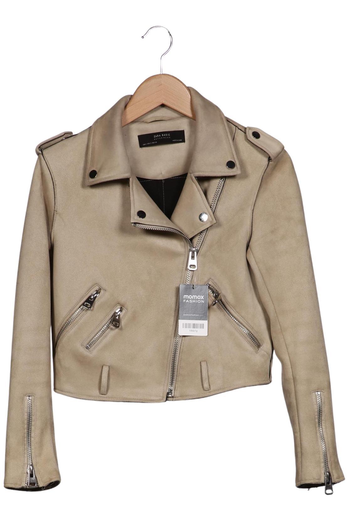 

Zara Damen Jacke, beige, Gr. 36