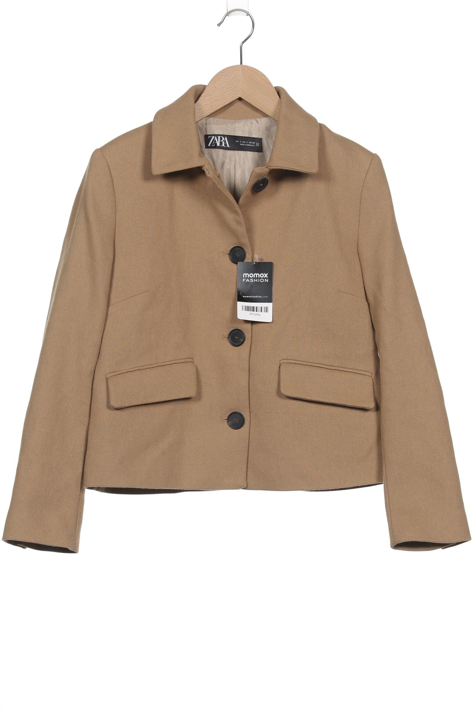

Zara Damen Jacke, beige, Gr. 36