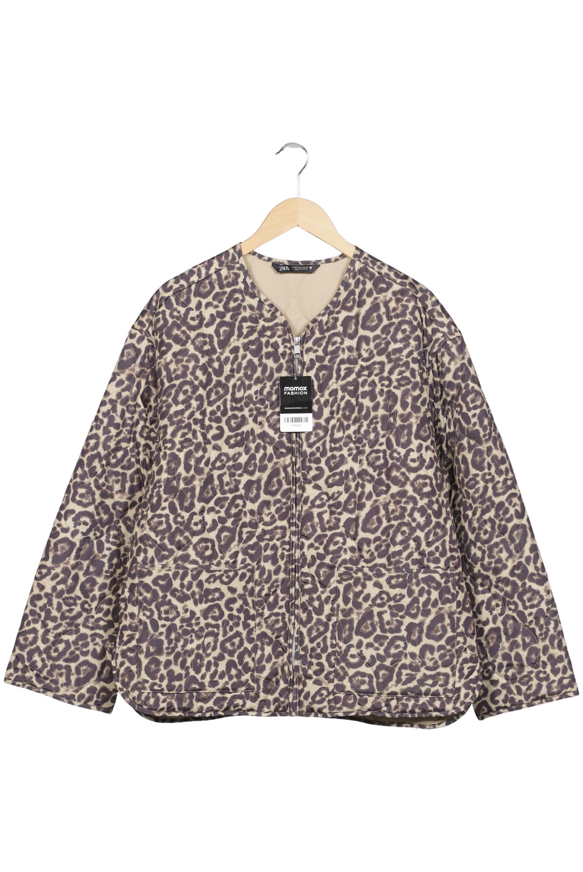 

Zara Damen Jacke, beige, Gr. 38