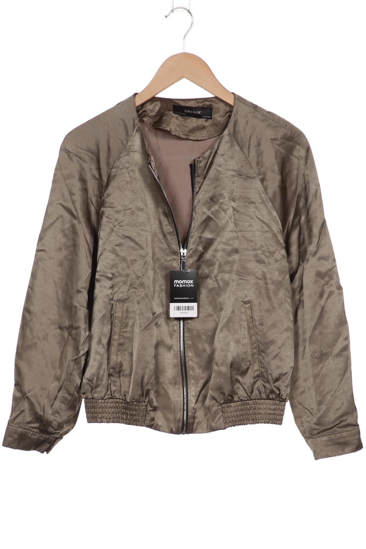

ZARA Damen Jacke, grün