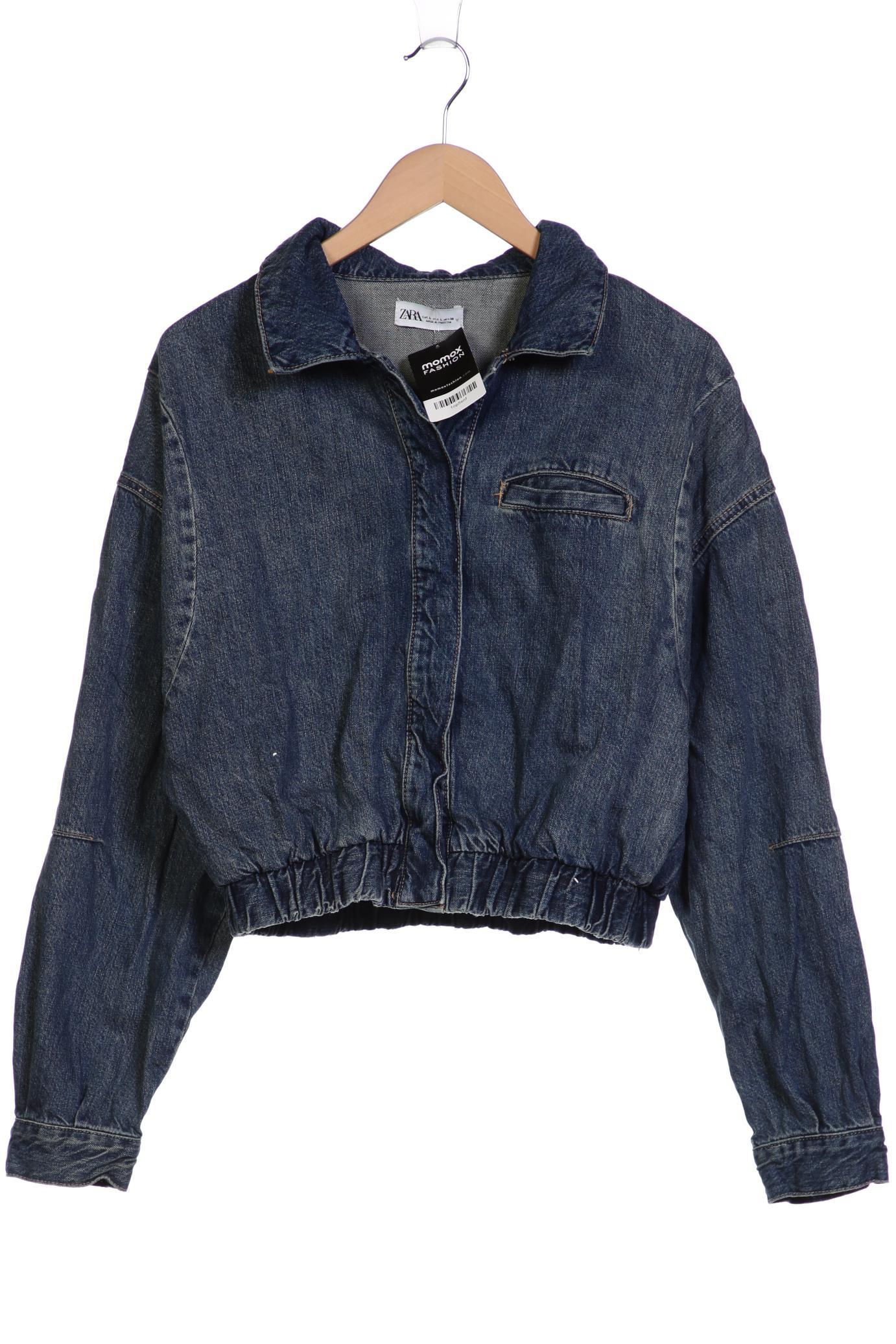 

ZARA Damen Jacke, blau