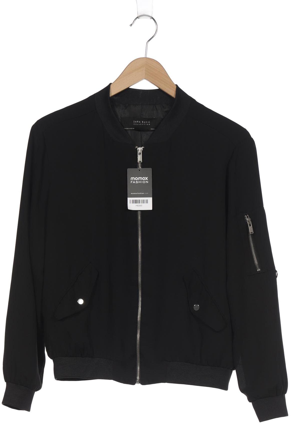 

ZARA Damen Jacke, schwarz