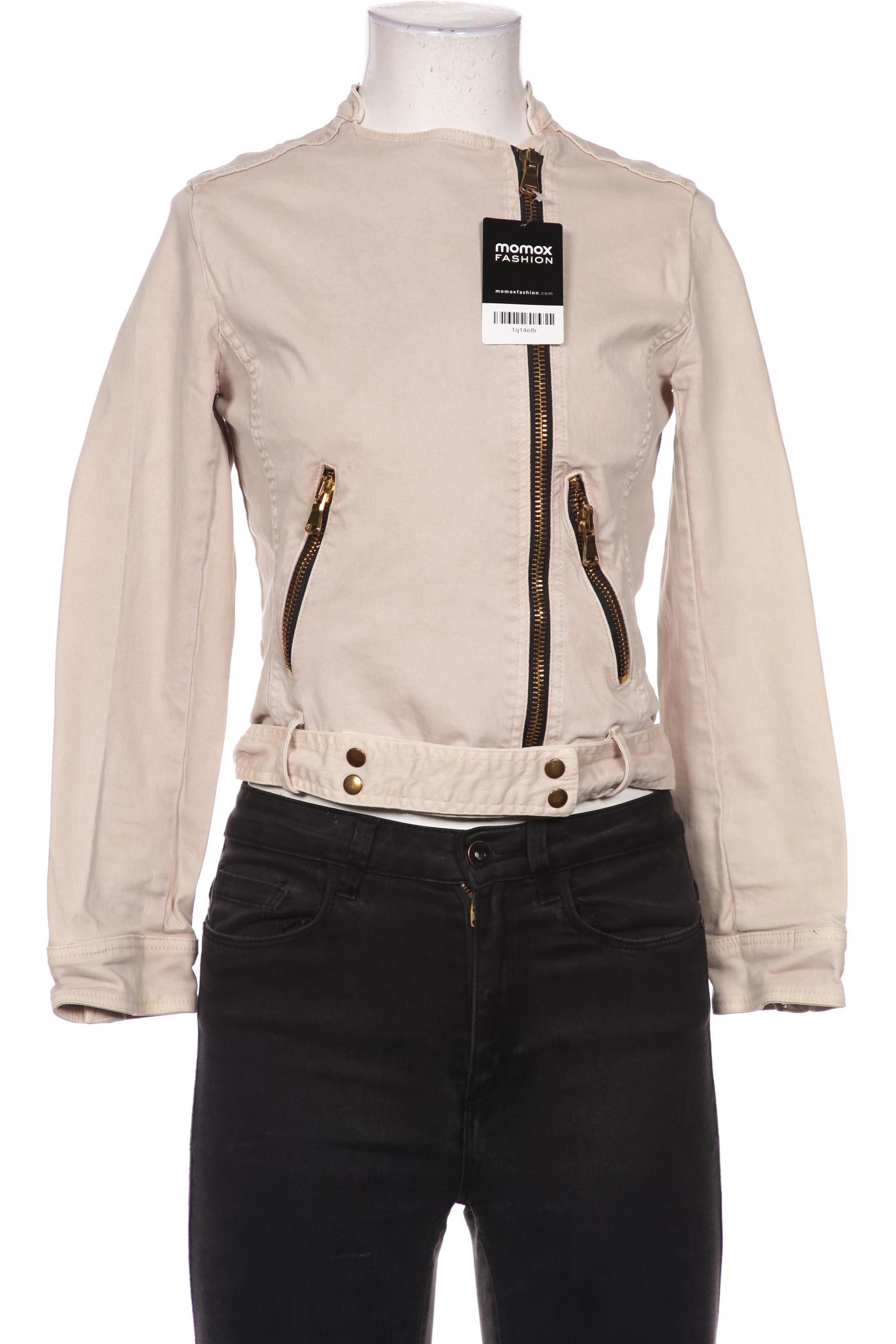 

Zara Damen Jacke, beige, Gr. 34
