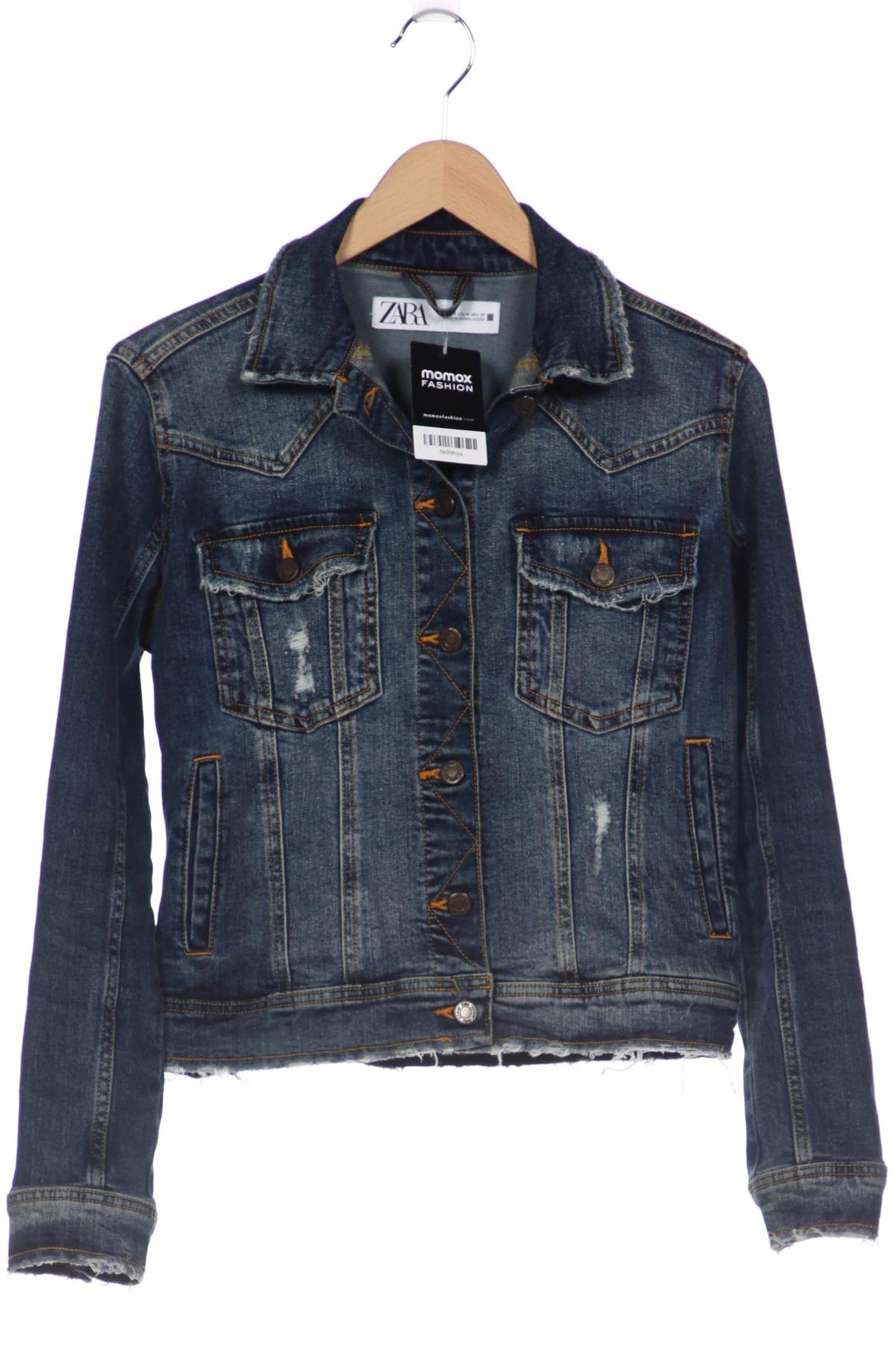 

Zara Damen Jacke, marineblau, Gr. 38