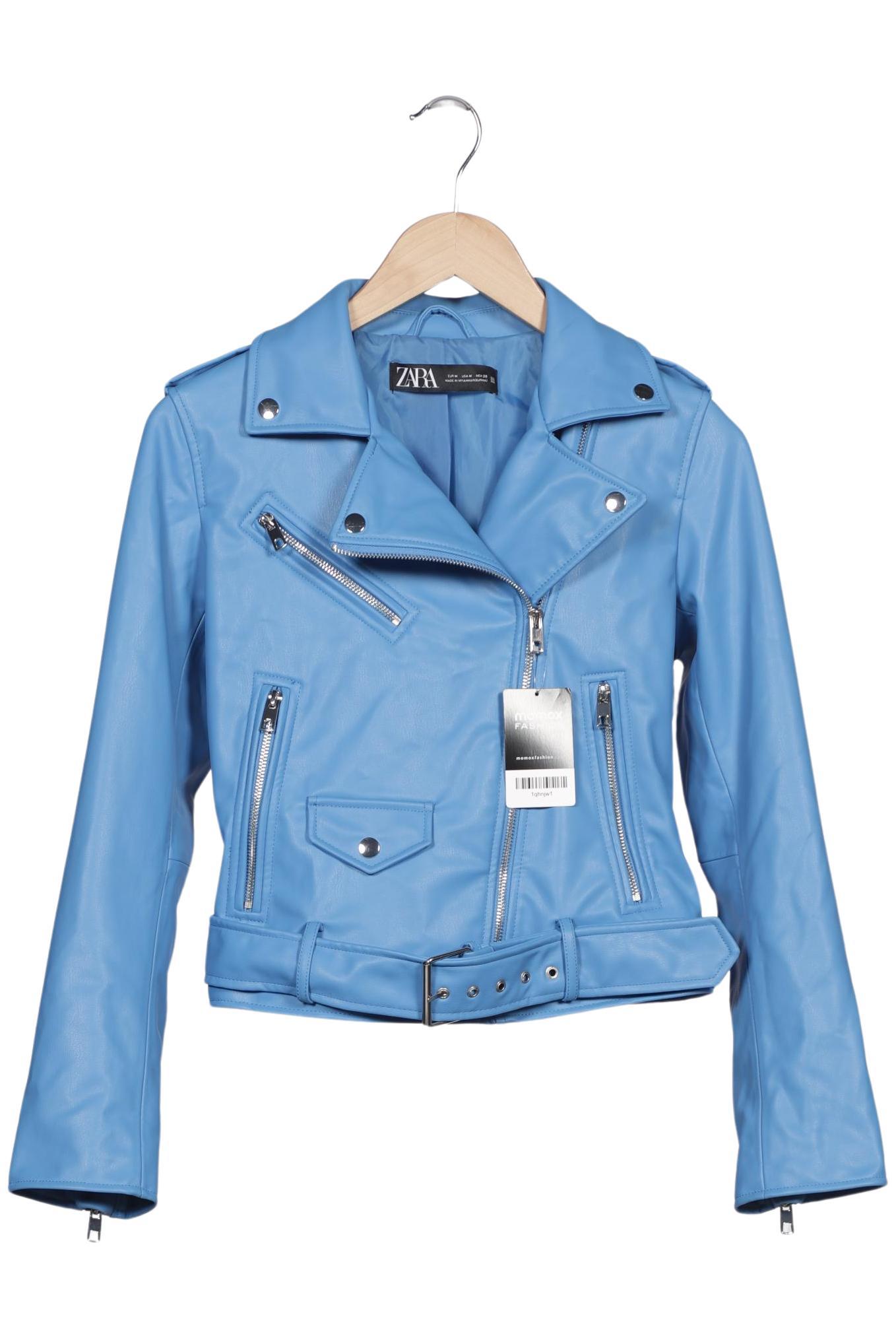 

Zara Damen Jacke, blau, Gr. 38