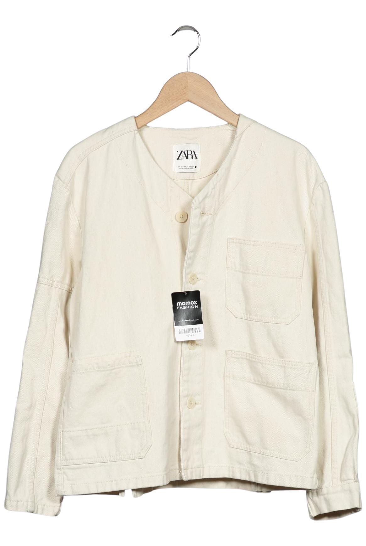 

Zara Damen Jacke, cremeweiß, Gr. 34
