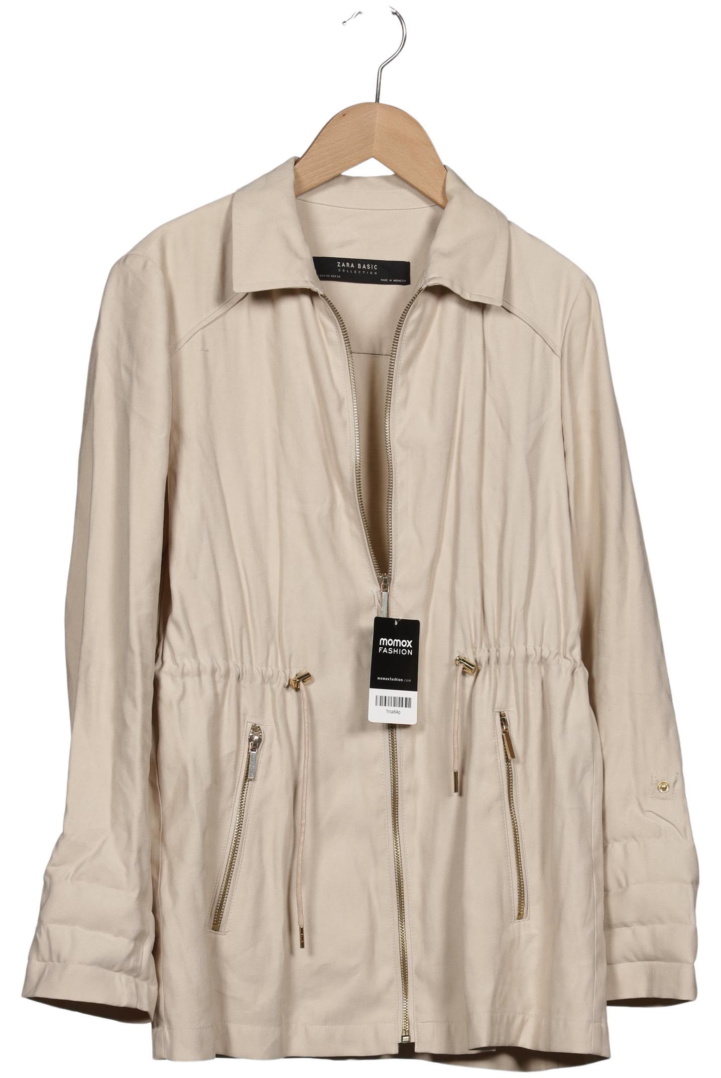 

Zara Damen Jacke, beige, Gr. 34