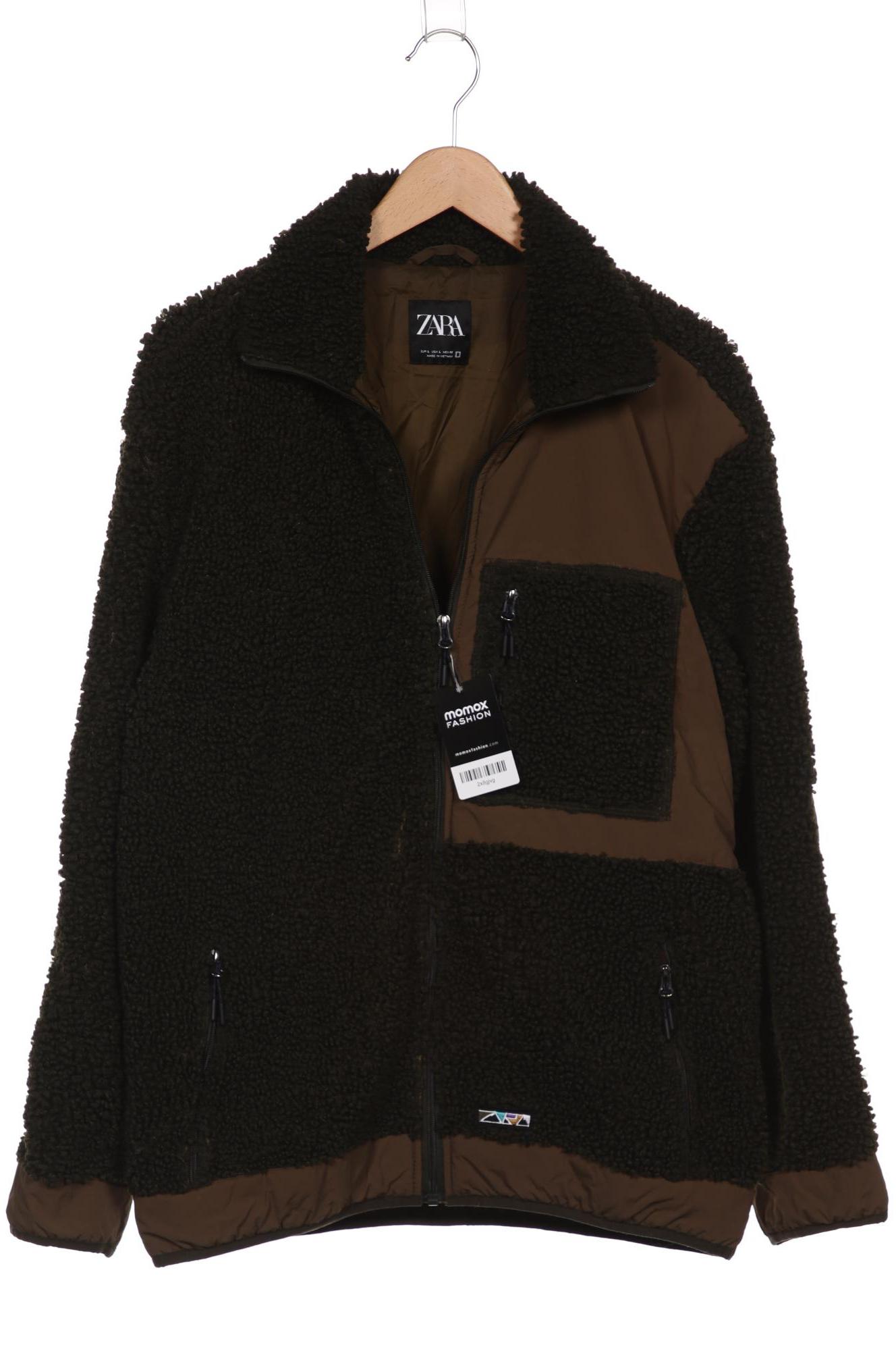 

ZARA Damen Jacke, grün