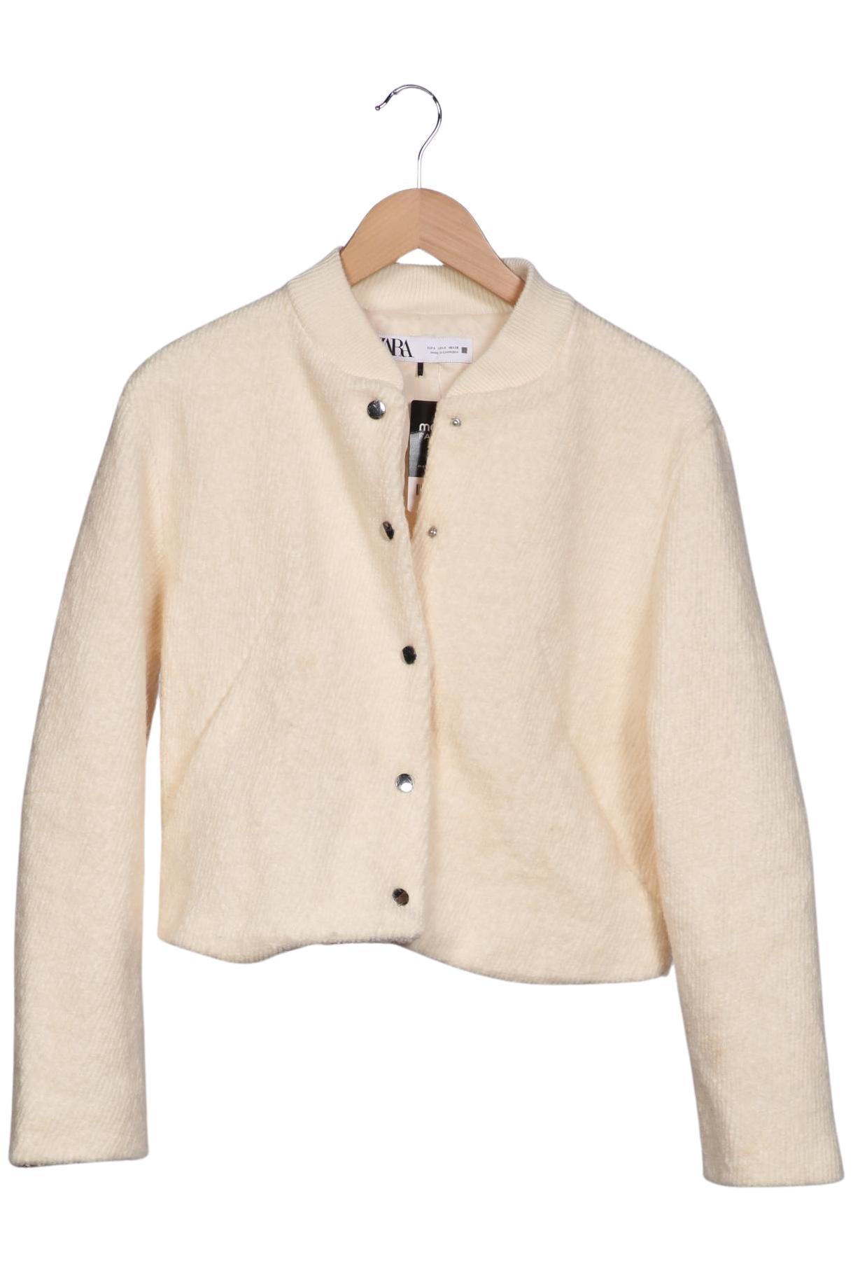 

Zara Damen Jacke, cremeweiß, Gr. 36