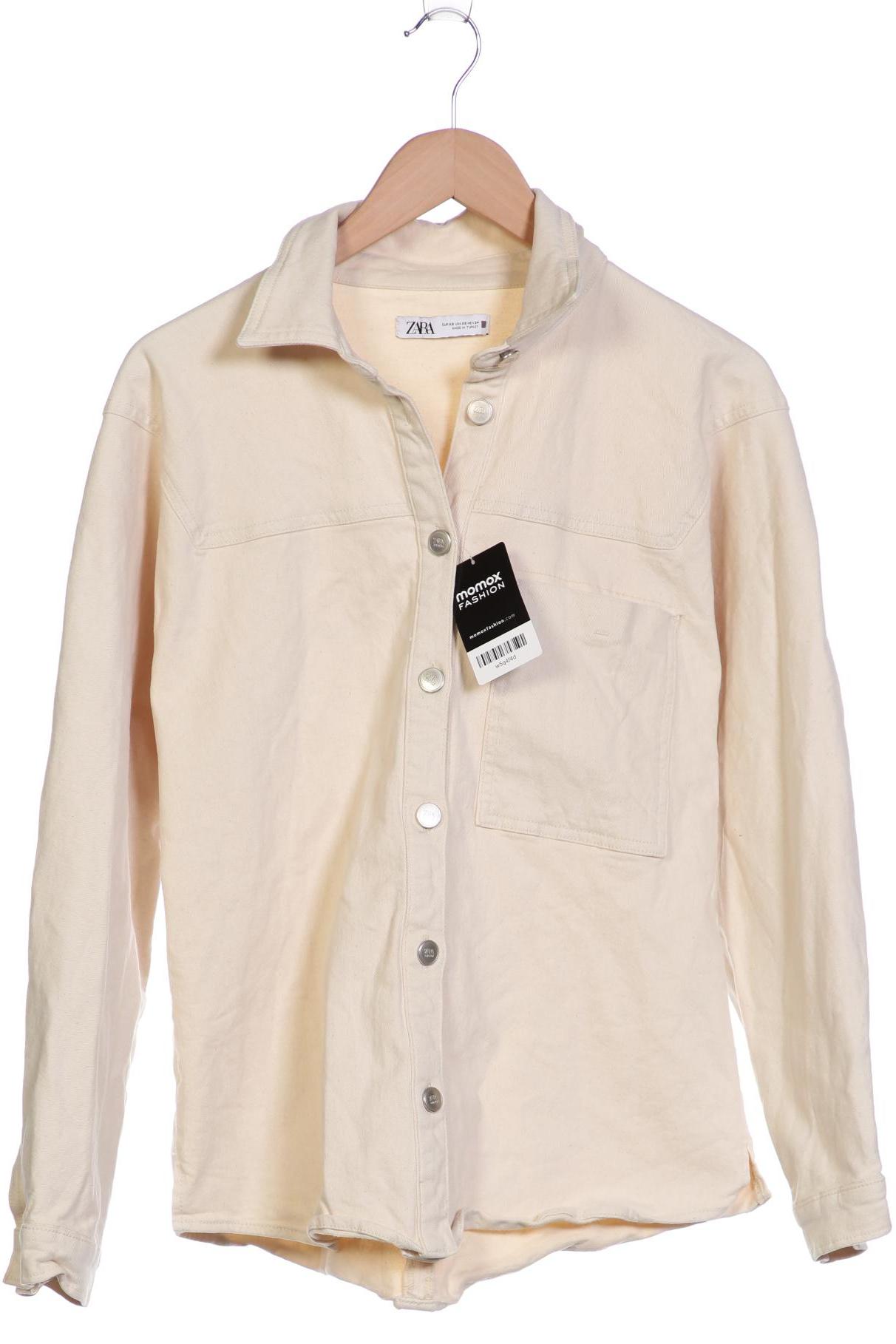 

Zara Damen Jacke, beige, Gr. 34