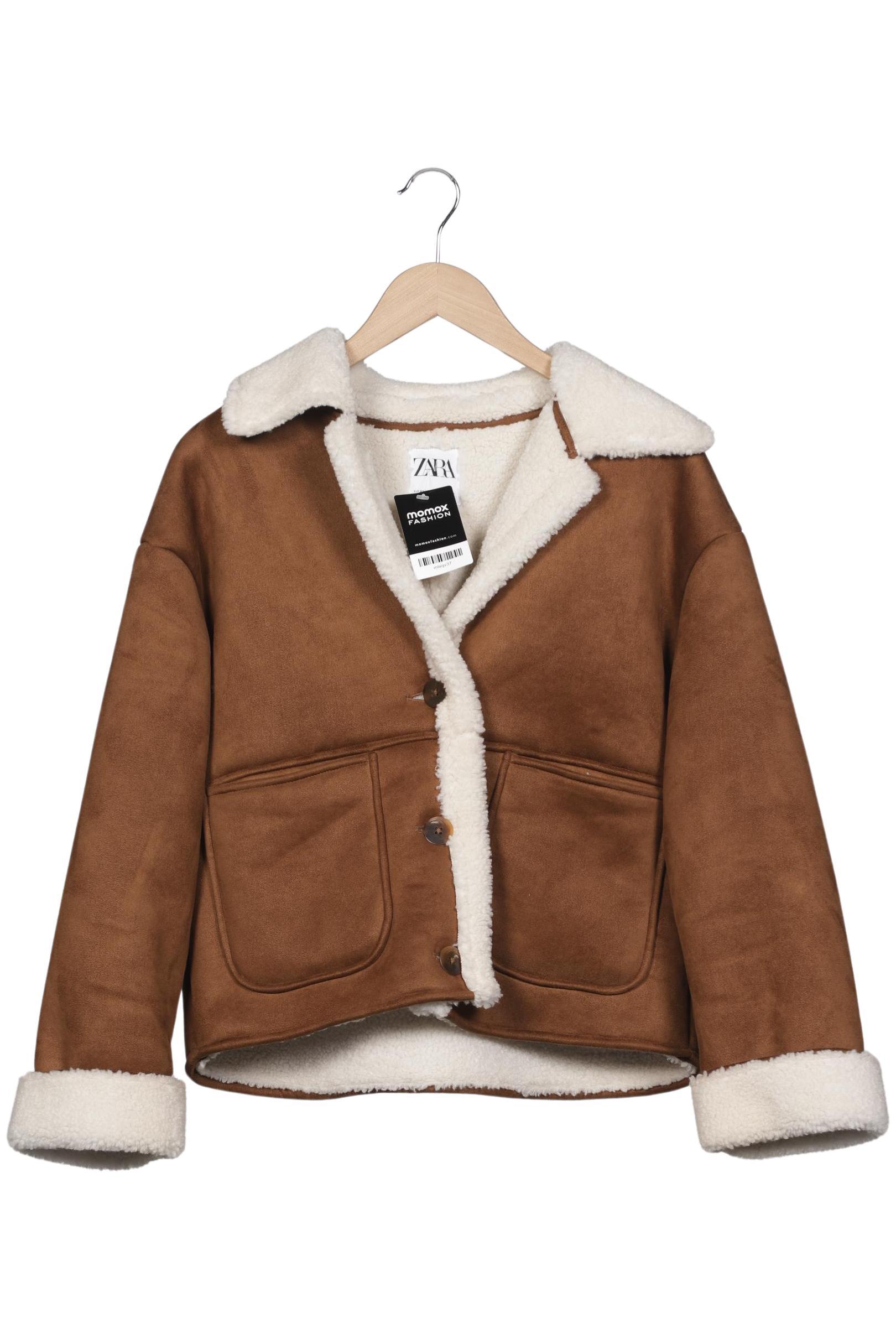 

Zara Damen Jacke, braun, Gr. 34