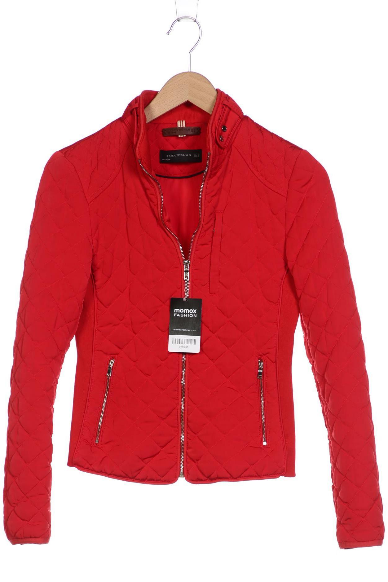 

ZARA Damen Jacke, rot
