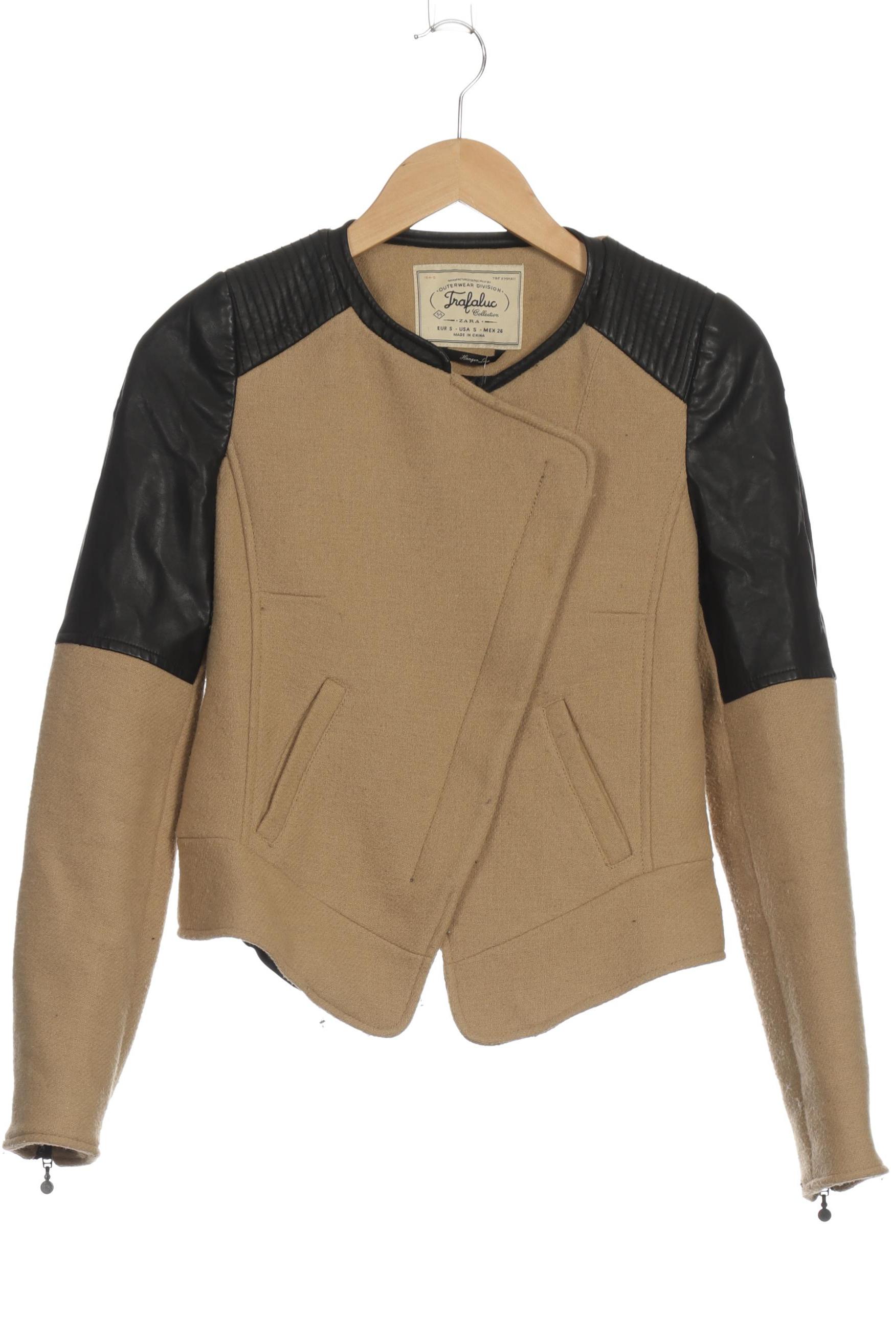 

Zara Damen Jacke, beige, Gr. 36
