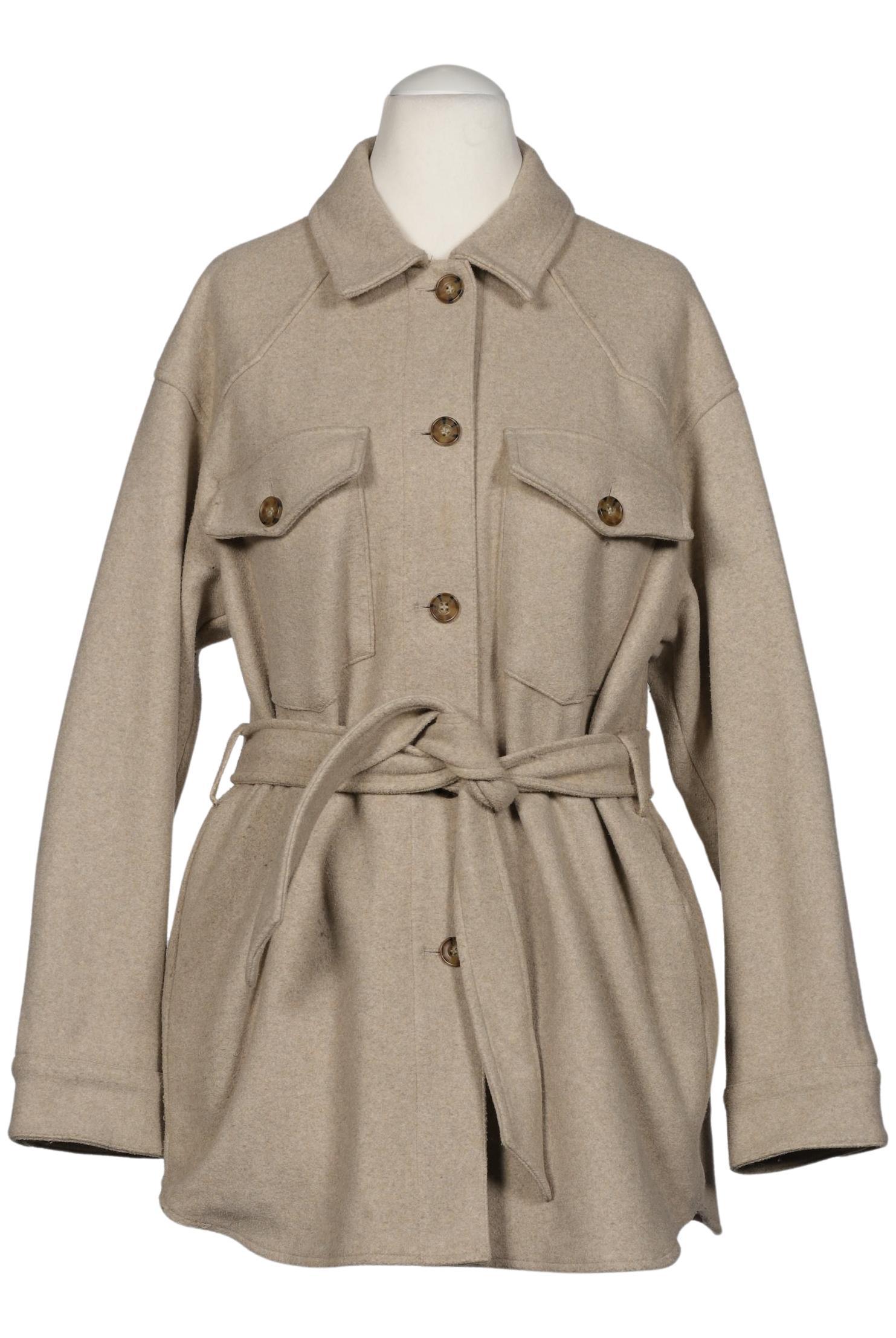 

Zara Damen Jacke, beige, Gr. 38