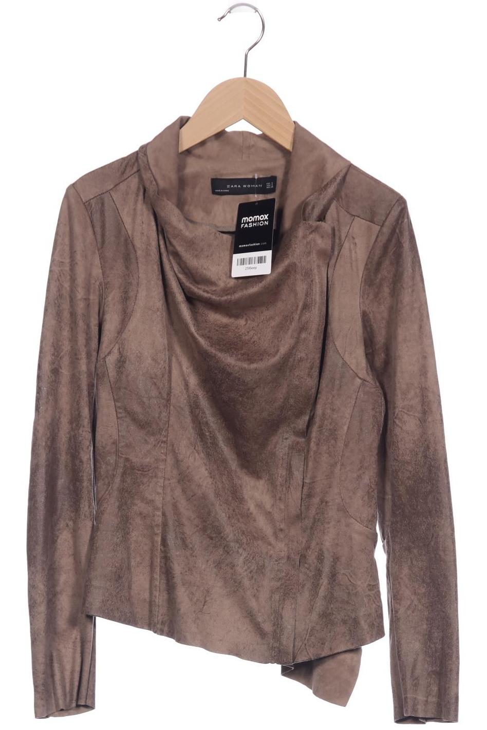 

Zara Damen Jacke, braun, Gr. 36